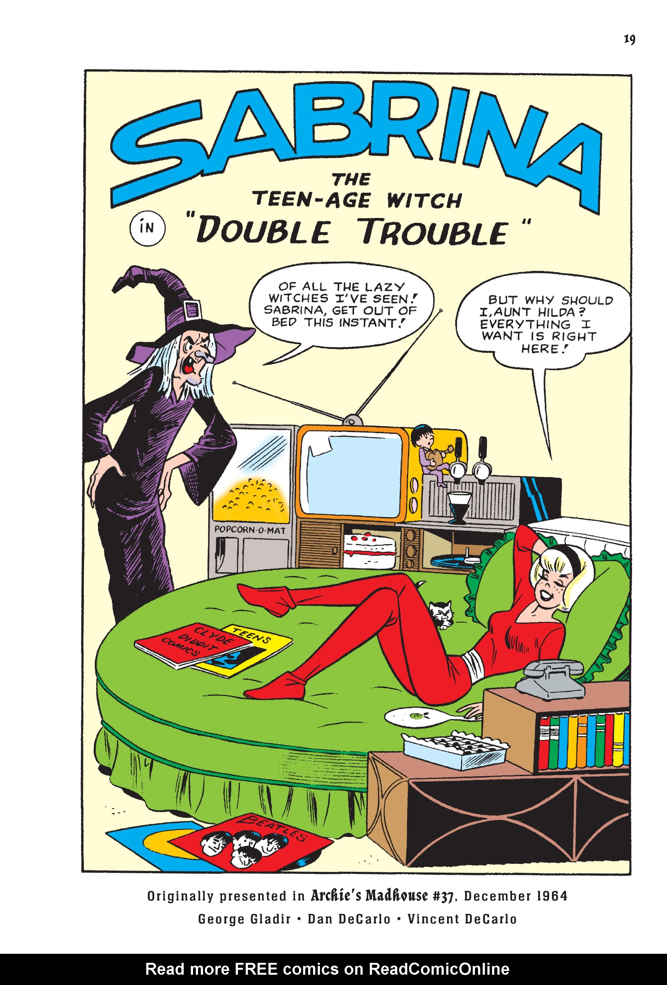 Read online Sabrina the Teen-Age Witch: 60 Magical Stories comic -  Issue # TPB (Part 1) - 21
