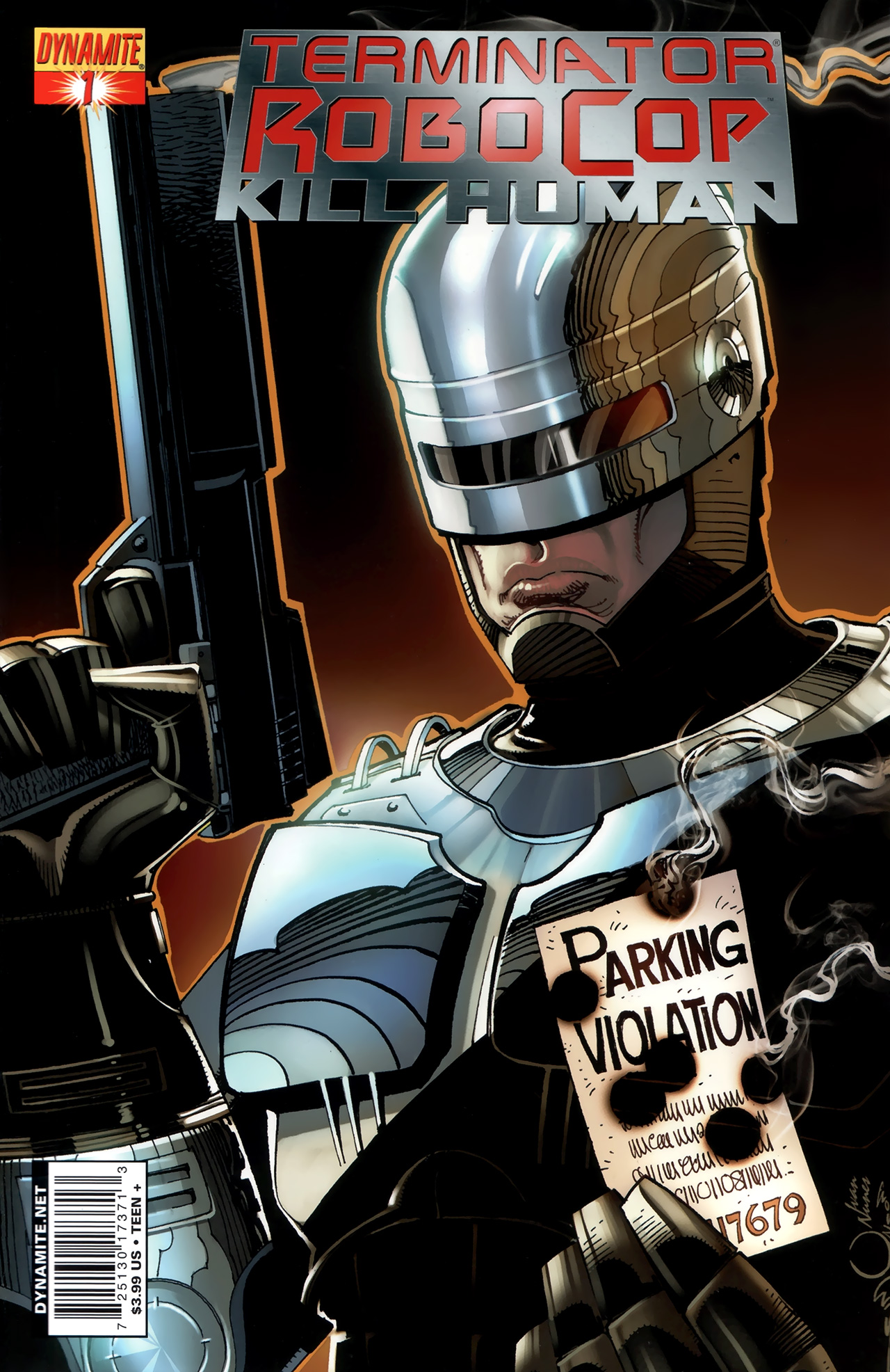 Read online Terminator/Robocop: Kill Human comic -  Issue #1 - 1
