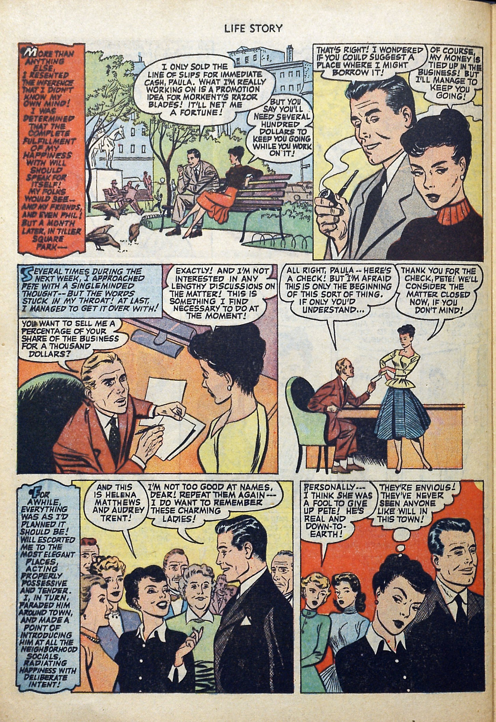 Read online Life Story comic -  Issue #37 - 30