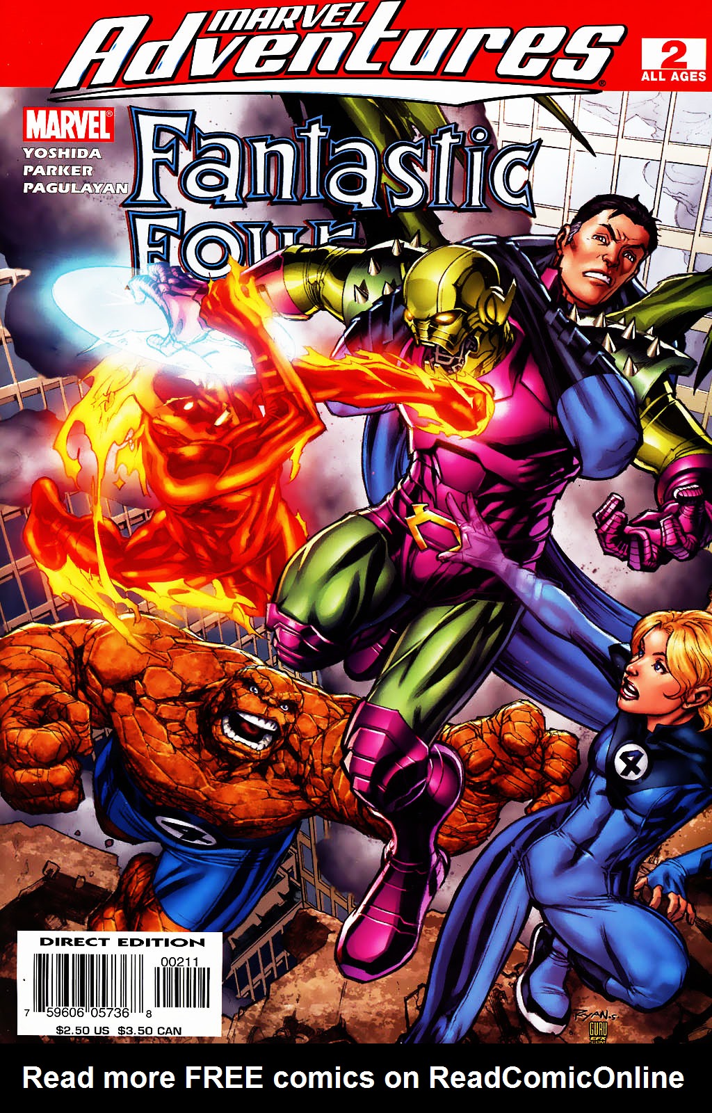 Read online Marvel Adventures Fantastic Four comic -  Issue #2 - 1
