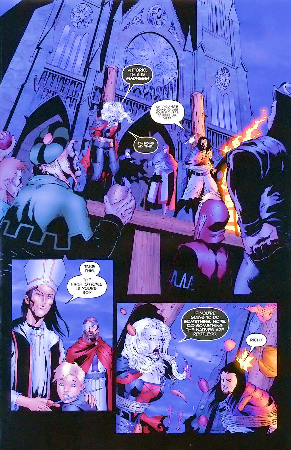 Read online Brian Pulido's Medieval Lady Death:  War of the Winds comic -  Issue #2 - 18