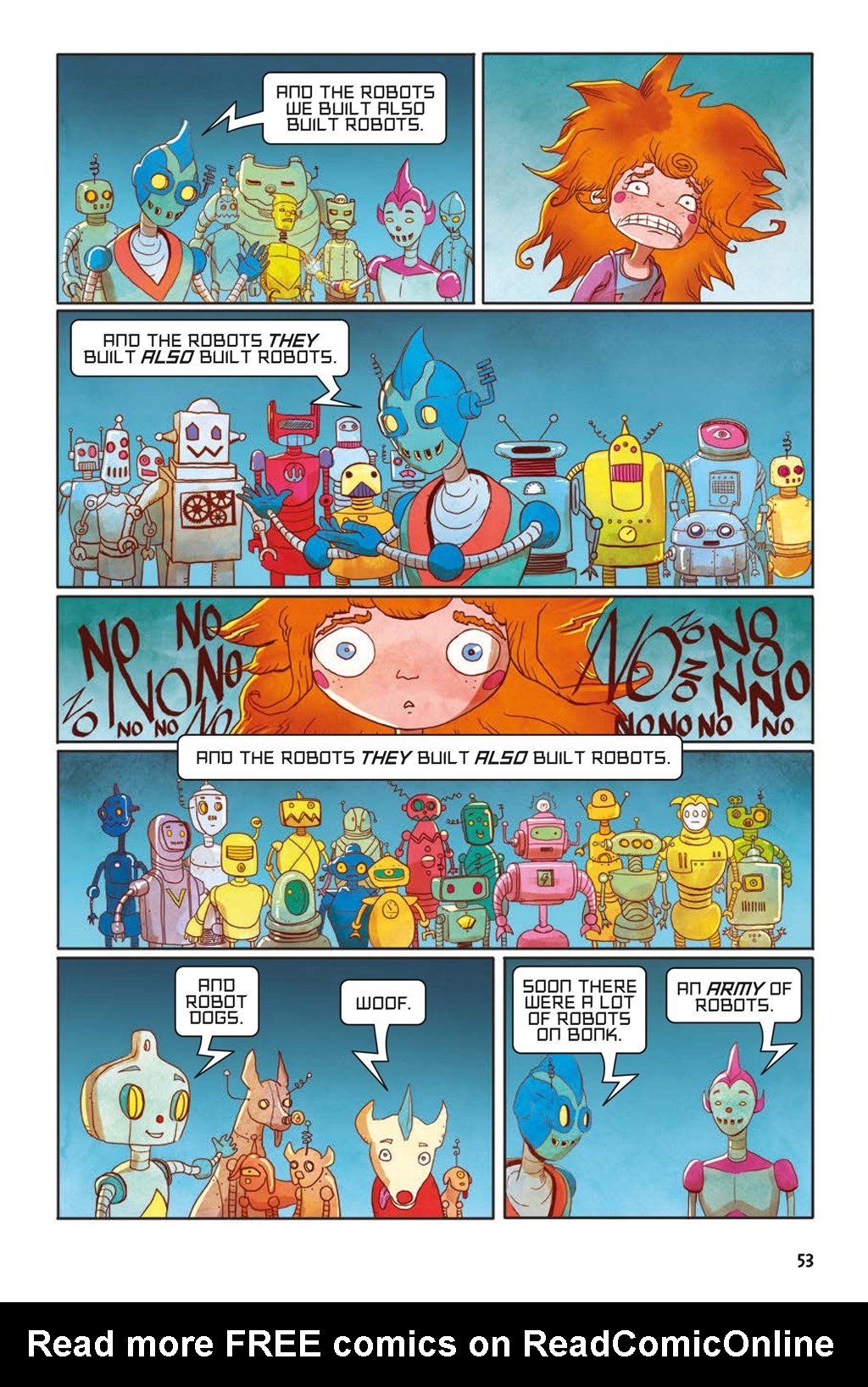 Read online Billie Blaster and the Robot Army From Outer Space comic -  Issue # TPB (Part 1) - 57