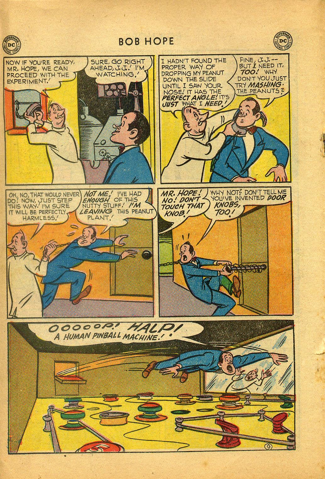Read online The Adventures of Bob Hope comic -  Issue #28 - 22