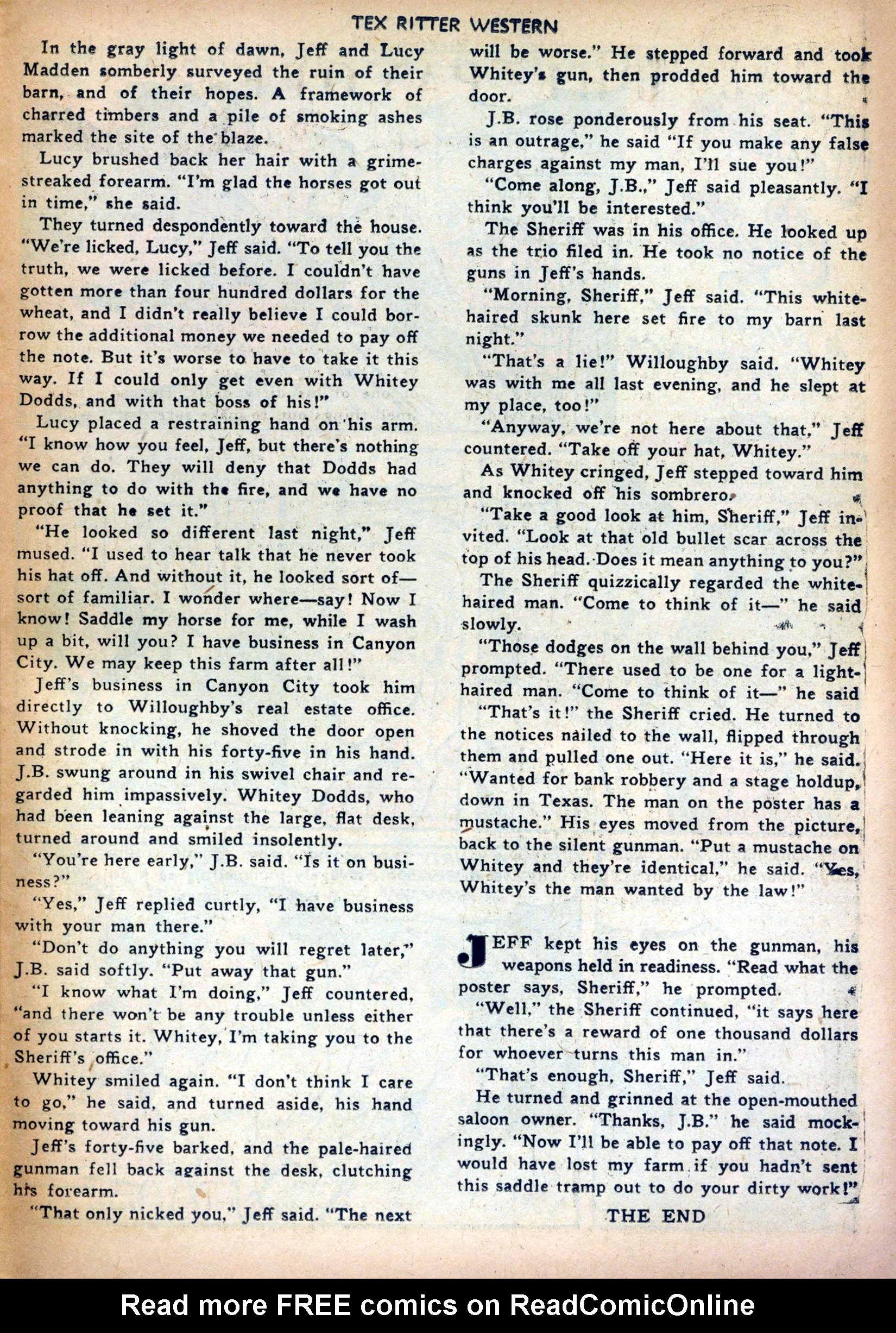 Read online Tex Ritter Western comic -  Issue #14 - 27