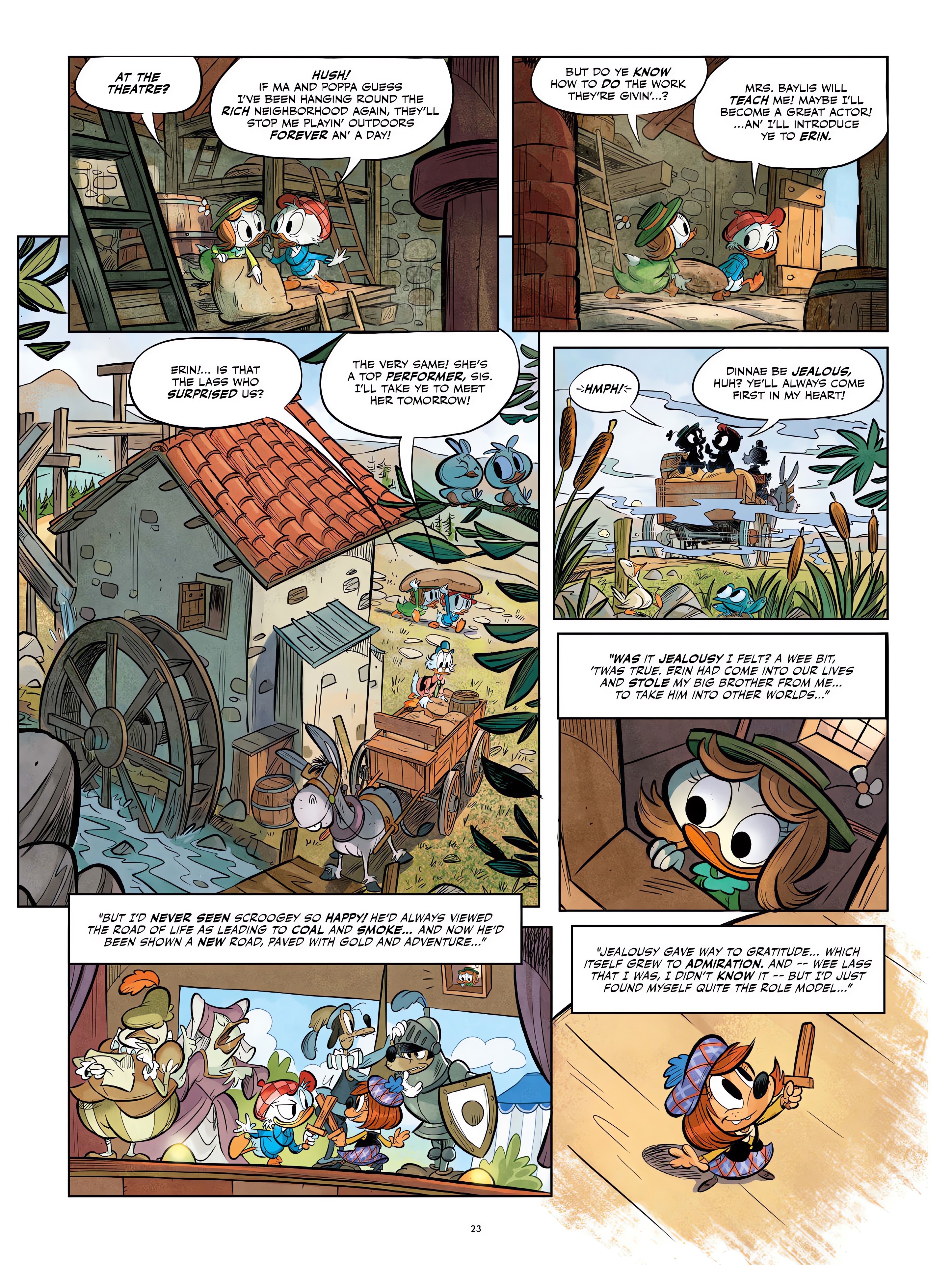 Read online Scrooge McDuck: The Dragon of Glasgow comic -  Issue # Full - 24