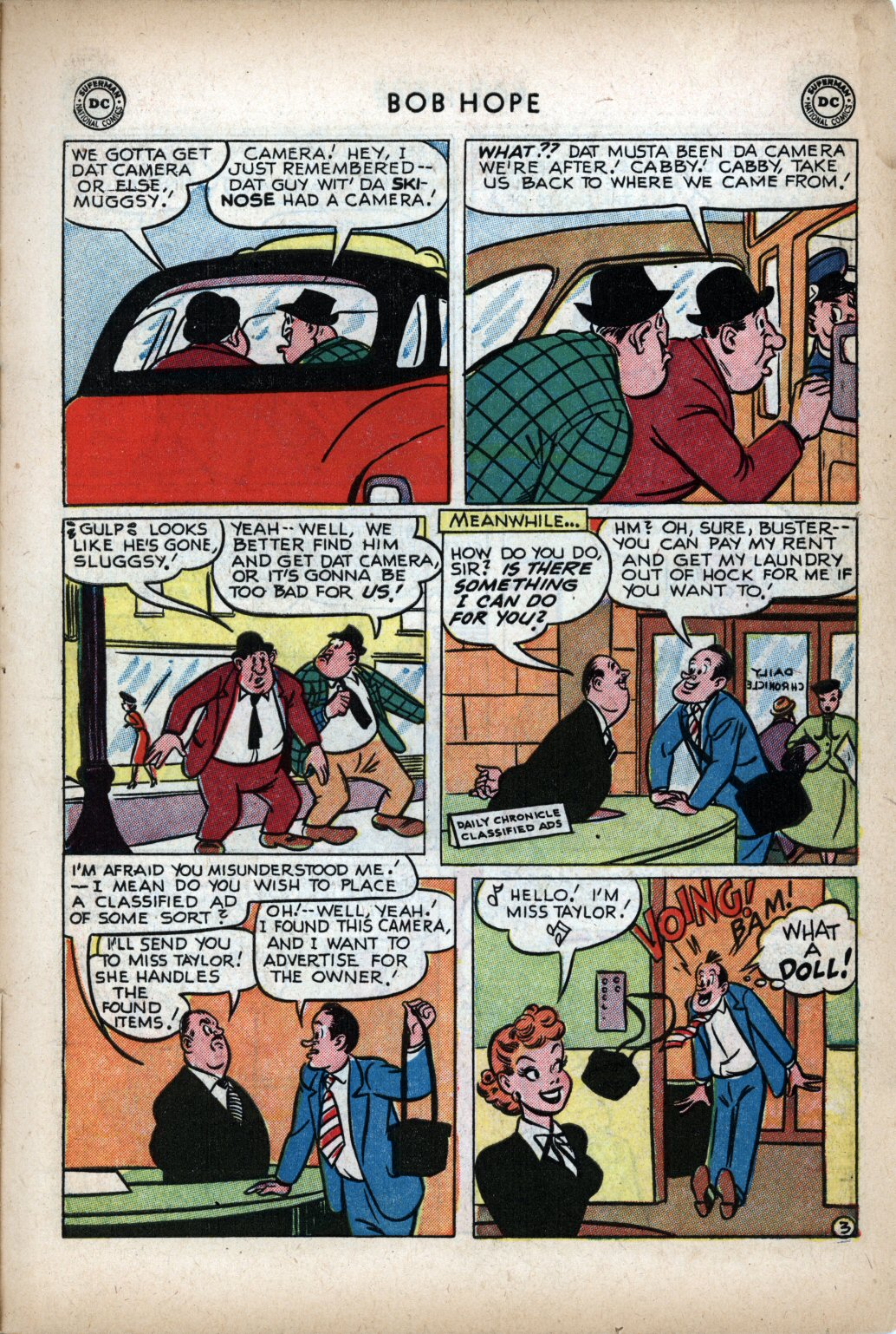 Read online The Adventures of Bob Hope comic -  Issue #13 - 6