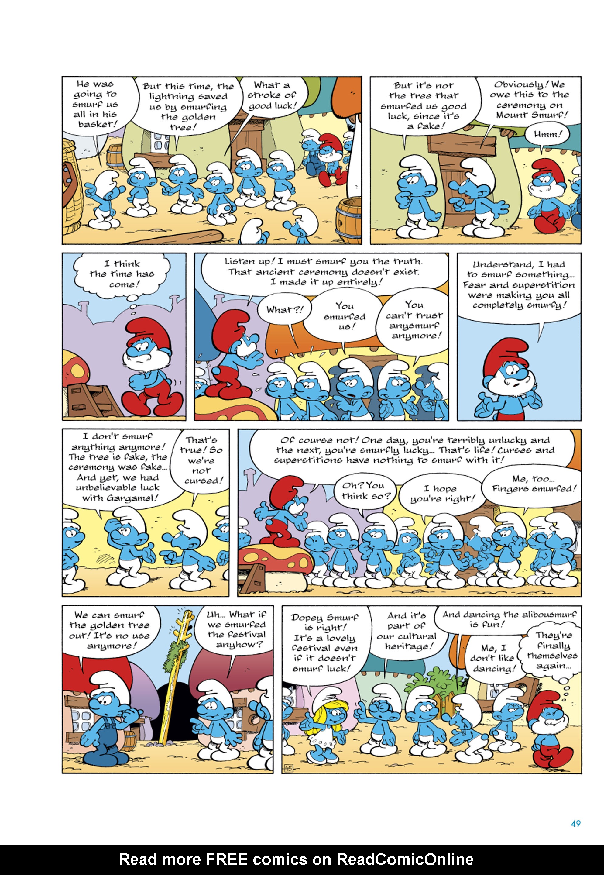 Read online The Smurfs Tales comic -  Issue # TPB 5 (Part 1) - 50