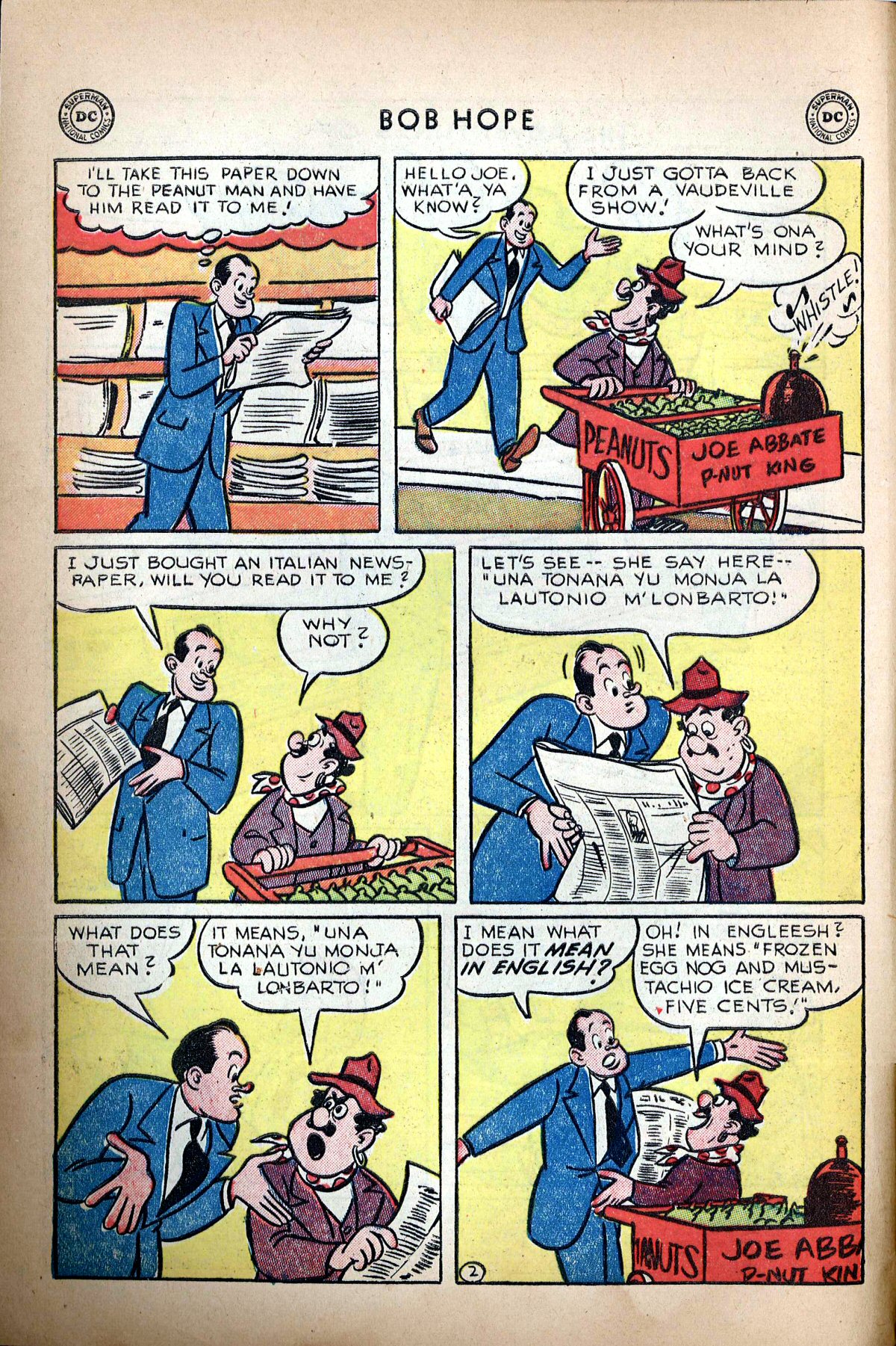 Read online The Adventures of Bob Hope comic -  Issue #23 - 4