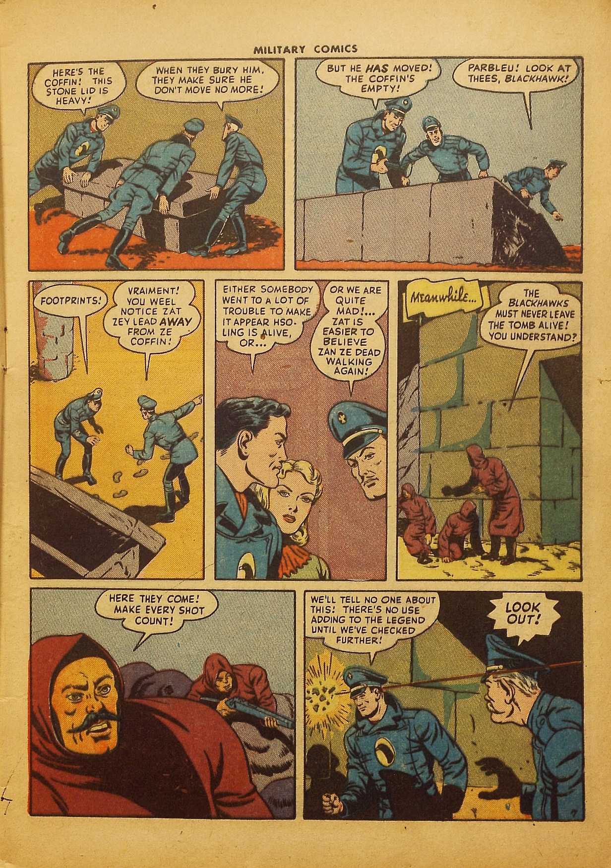 Read online Military Comics comic -  Issue #36 - 9