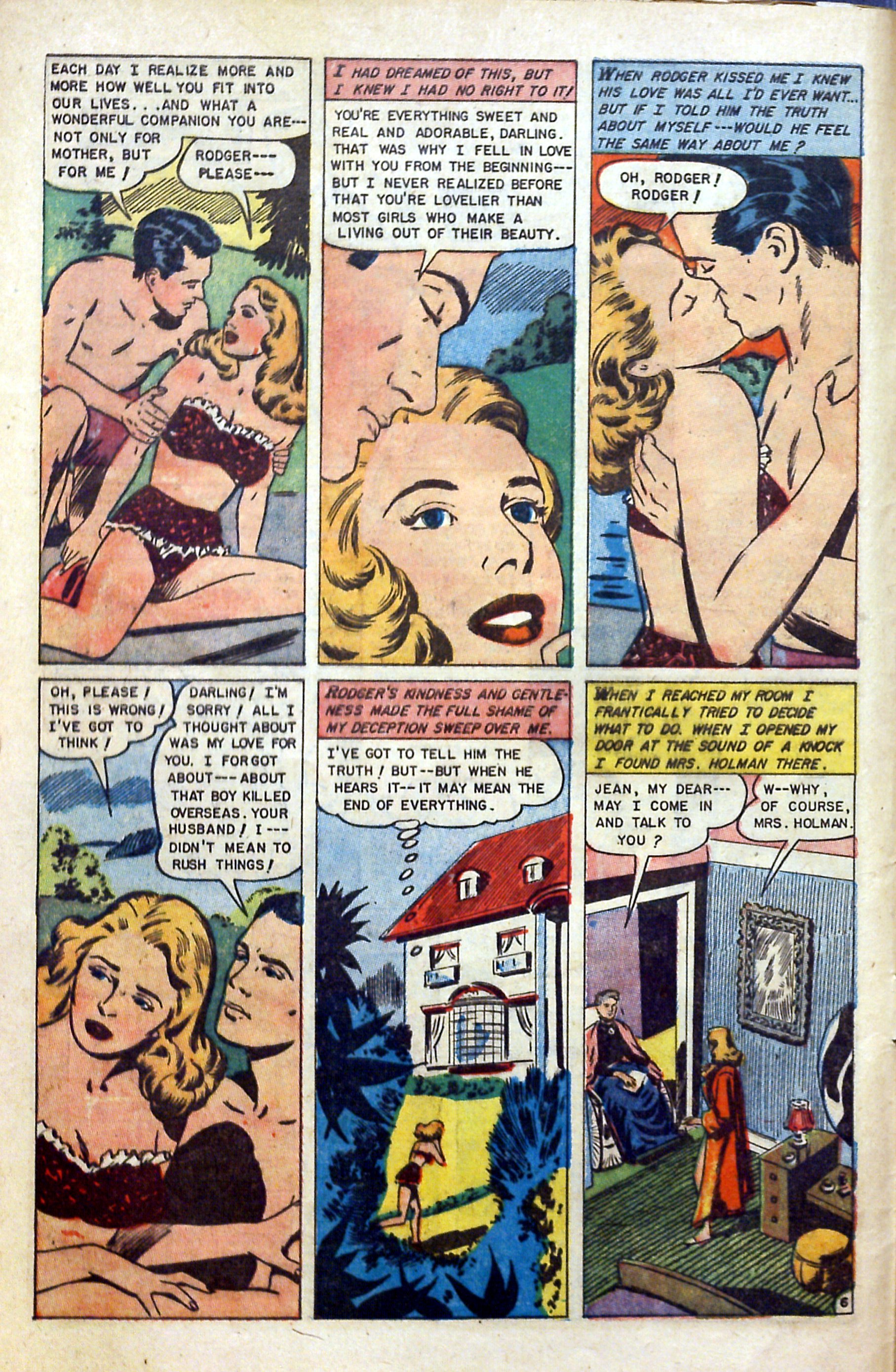Read online Glamorous Romances comic -  Issue #69 - 8