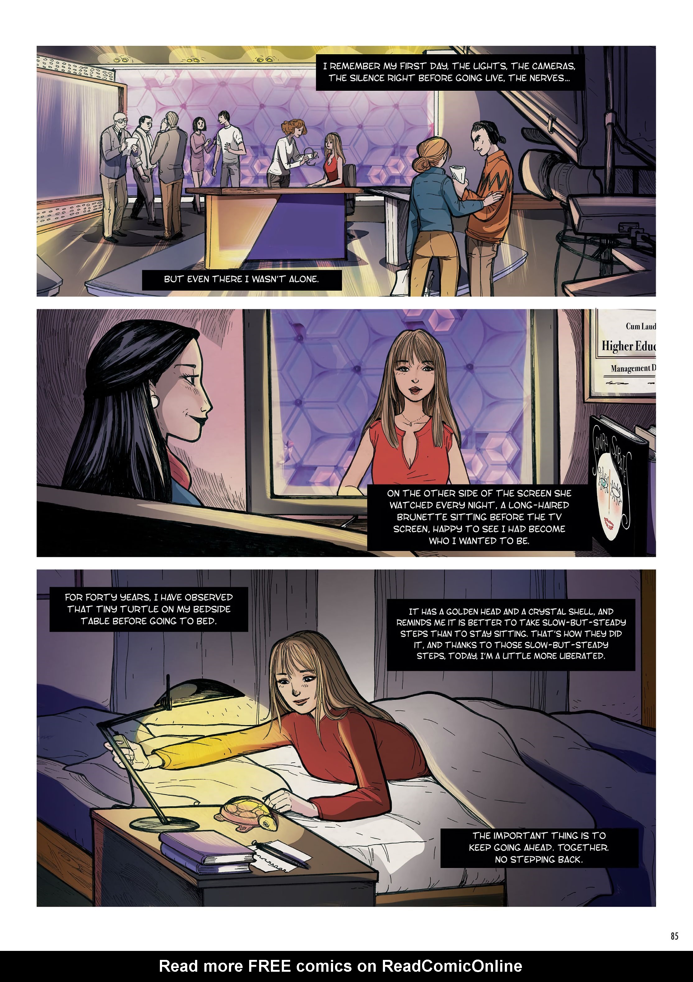 Read online Voices That Count: A Comics Anthology by Women comic -  Issue # TPB - 79