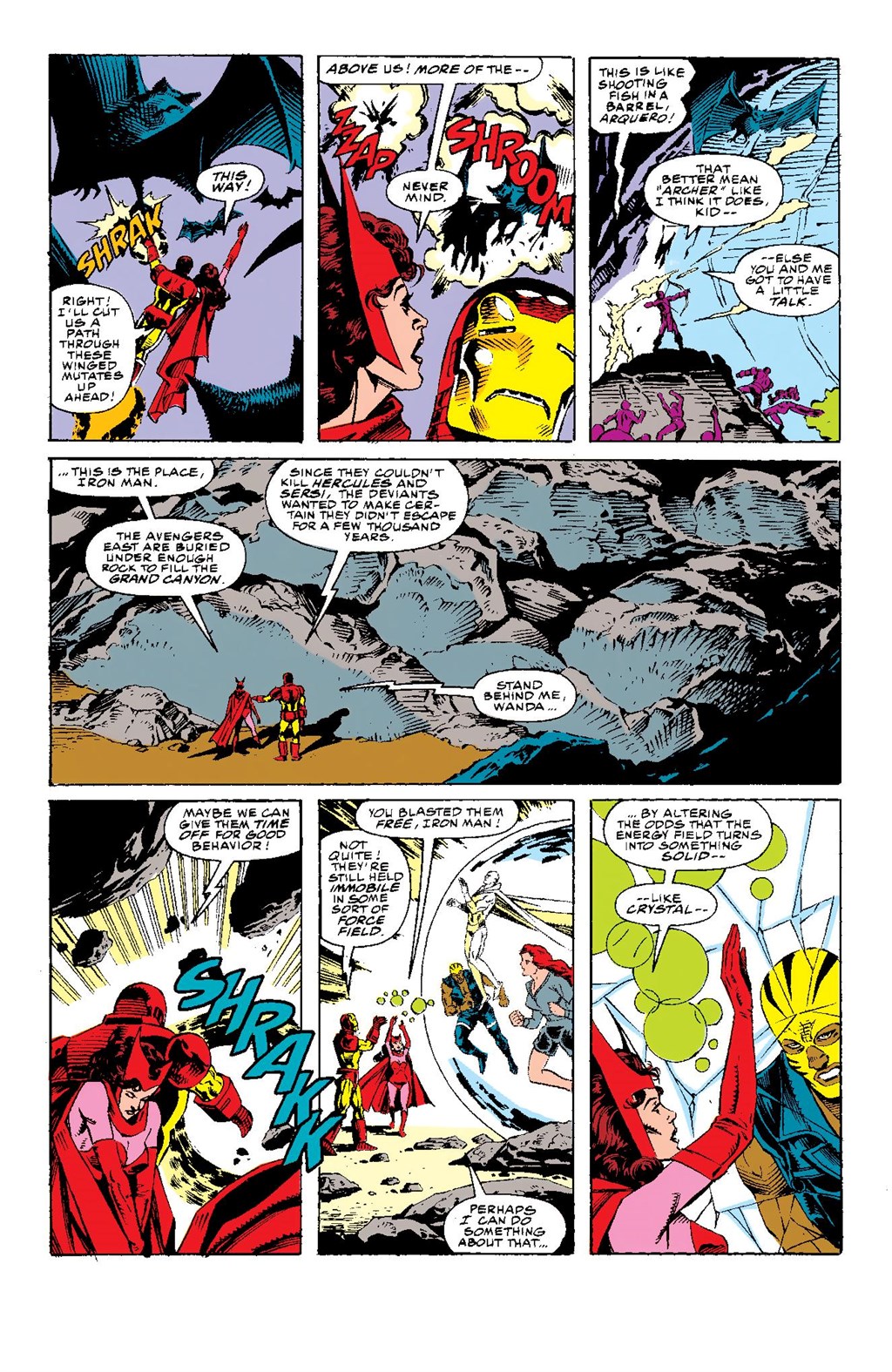 Read online Avengers West Coast Epic Collection: How The West Was Won comic -  Issue #Avengers West Coast Epic Collection California Screaming (Part 3) - 92