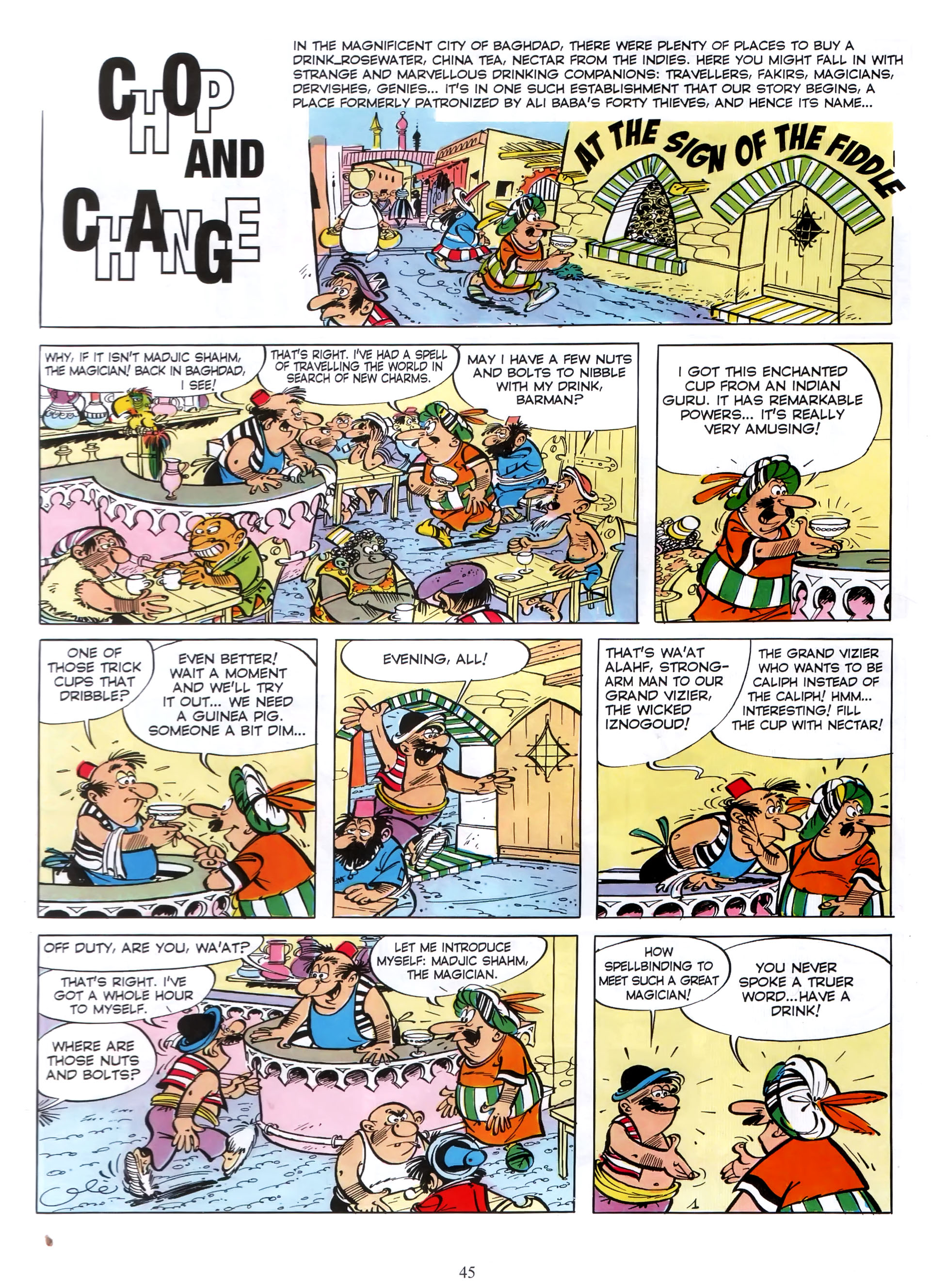 Read online Iznogoud comic -  Issue #1 - 43