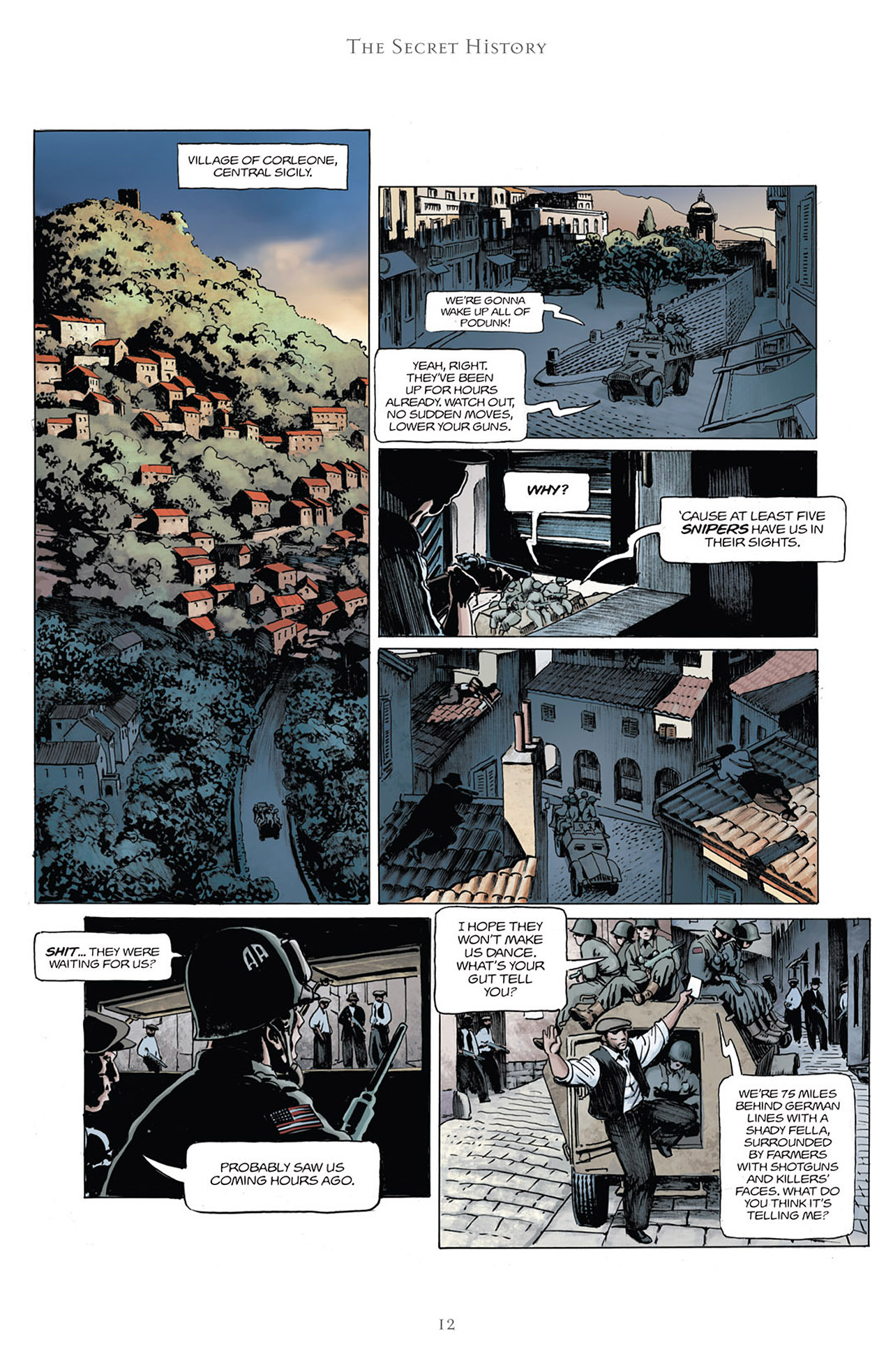 Read online The Secret History comic -  Issue #13 - 13
