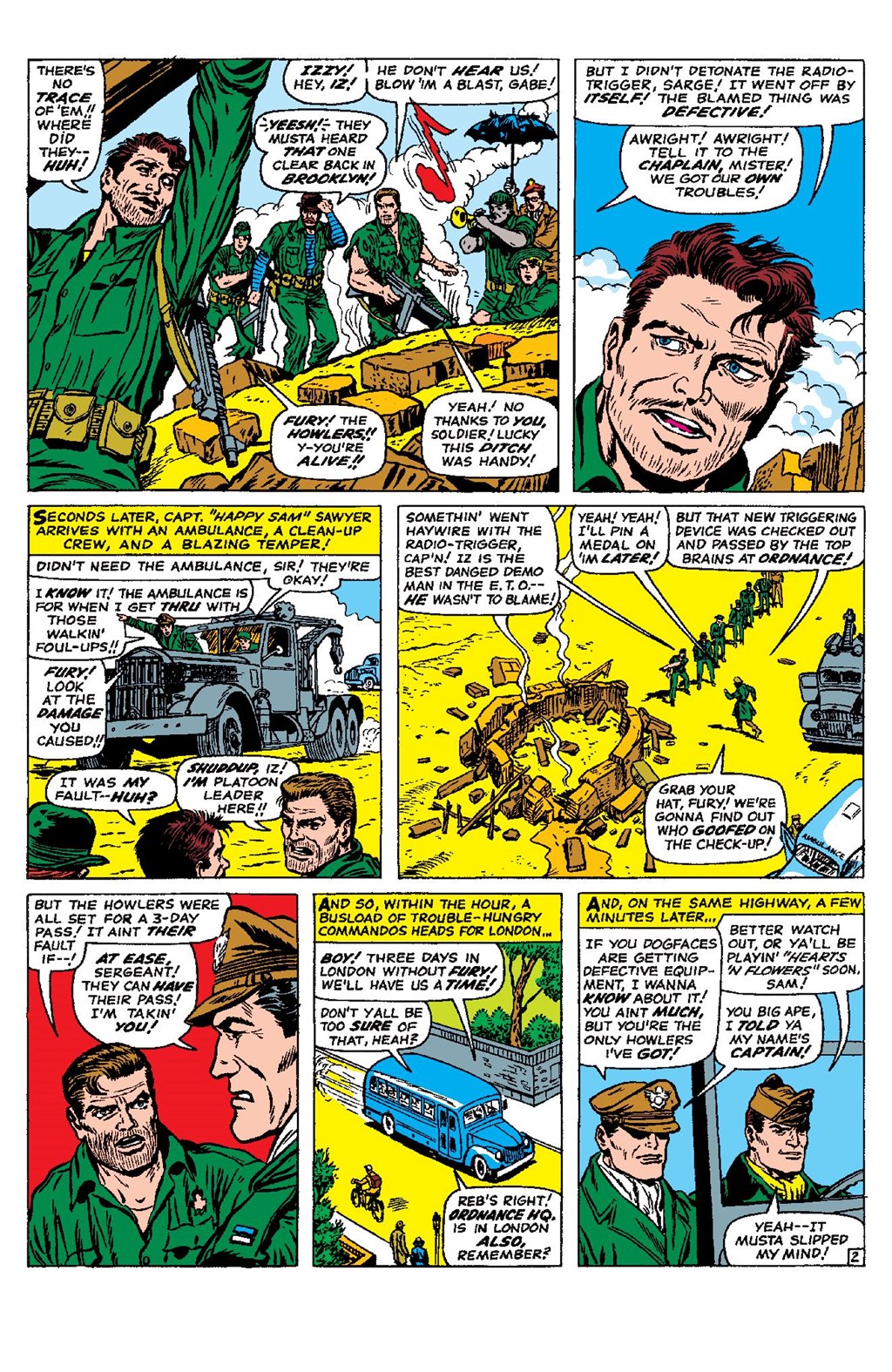 Read online Sgt. Fury Epic Collection: The Howling Commandos comic -  Issue #Sgt. Fury Epic Collection Berlin Breakout (Part 1) - 28