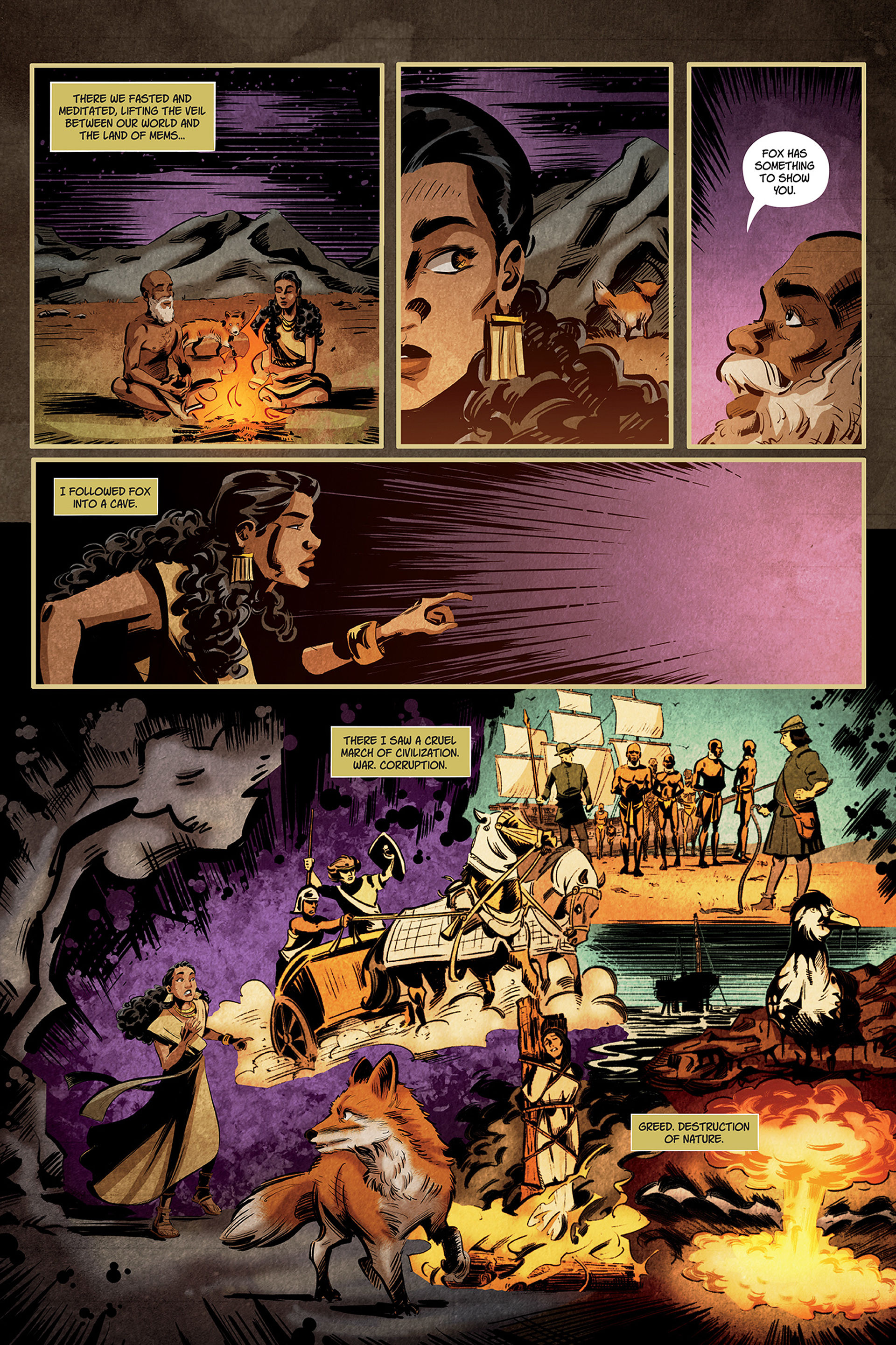 Read online Trackers Presents: Captain Nick & The Explorer Society - Compass of Mems comic -  Issue # TPB (Part 2) - 9