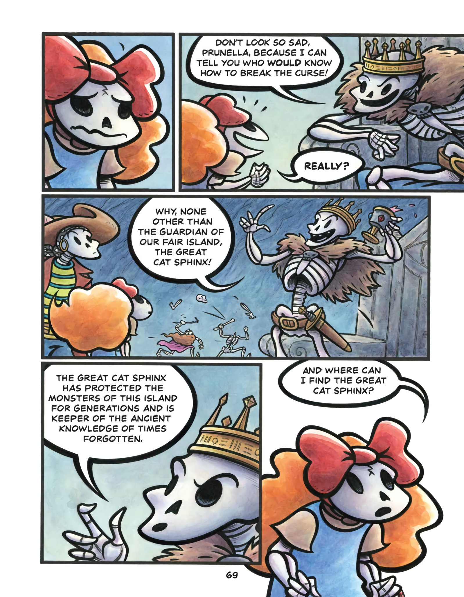 Read online Prunella and the Cursed Skull Ring comic -  Issue # TPB (Part 1) - 71