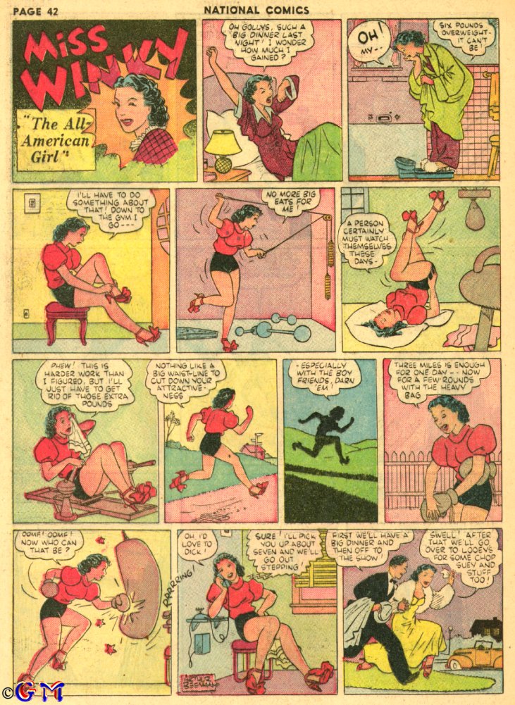 Read online National Comics comic -  Issue #9 - 39