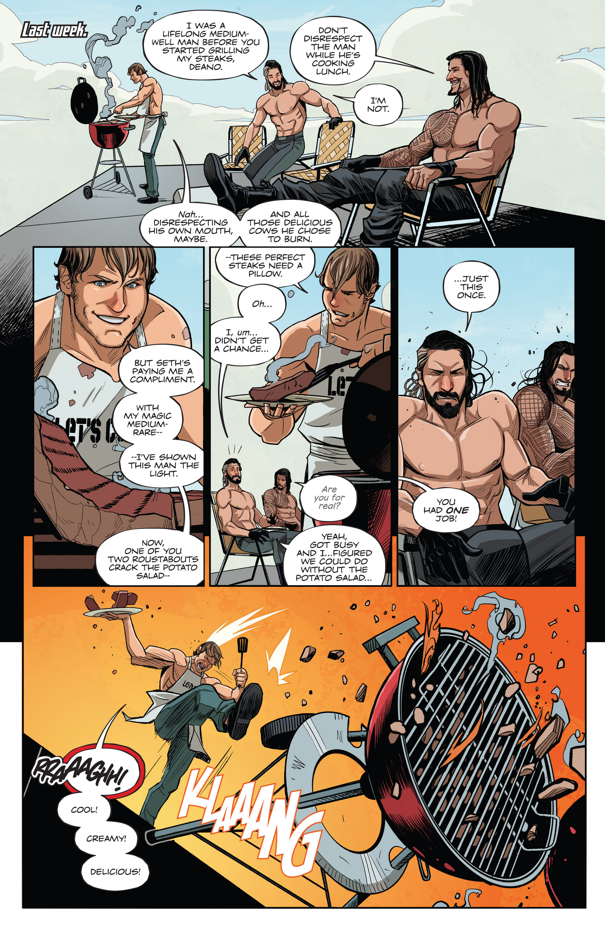Read online WWE: Then. Now. Forever. comic -  Issue # Full - 4