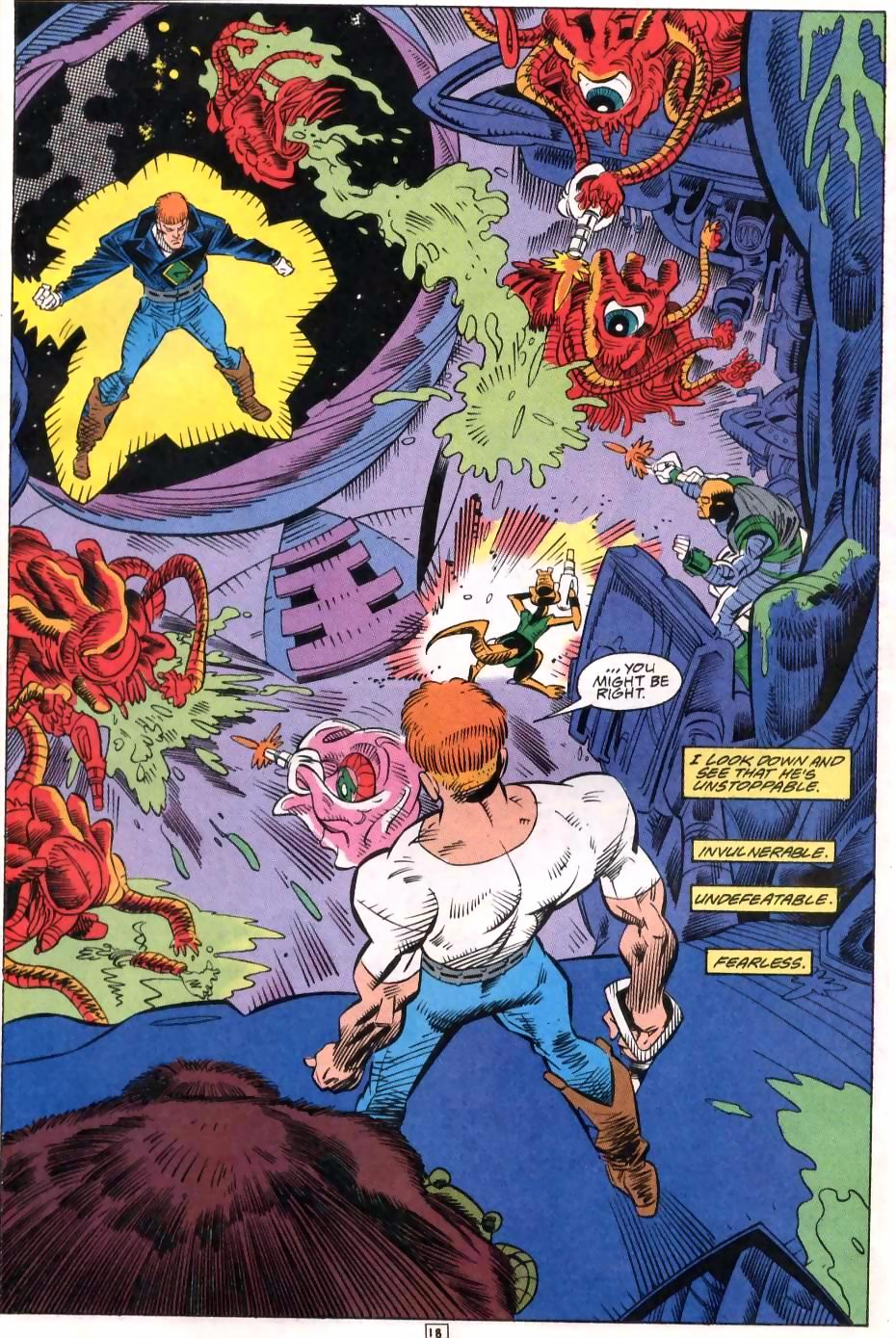 Read online Guy Gardner comic -  Issue #14 - 16
