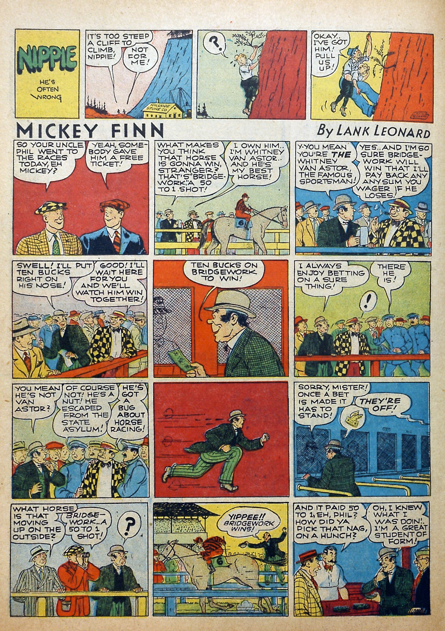 Read online Feature Comics comic -  Issue #50 - 52