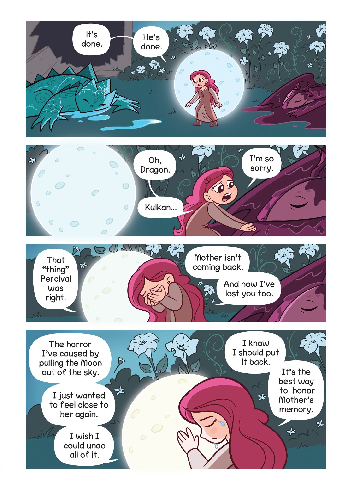 Read online Fae and the Moon comic -  Issue # TPB - 128