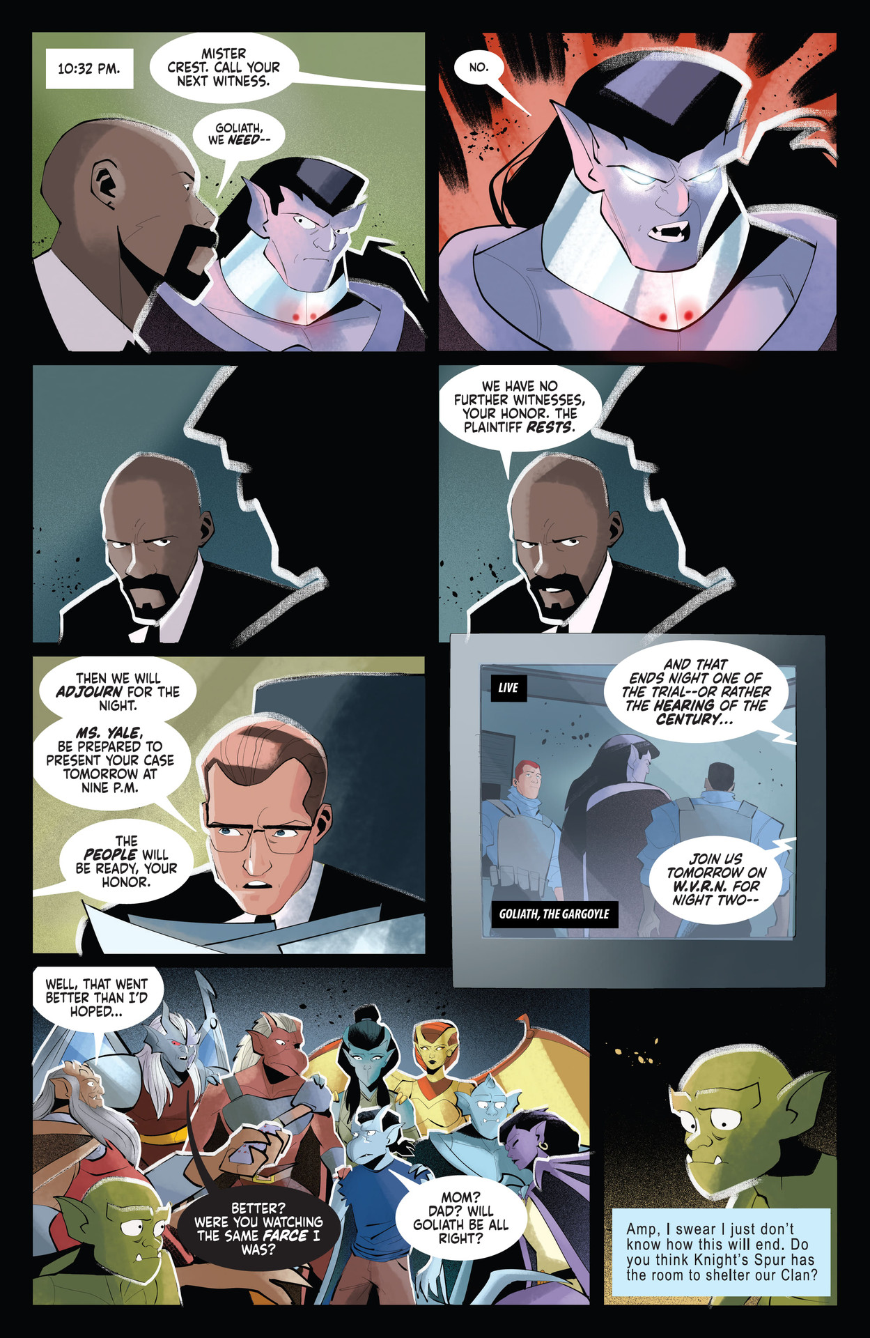 Read online Gargoyles (2022) comic -  Issue #9 - 21