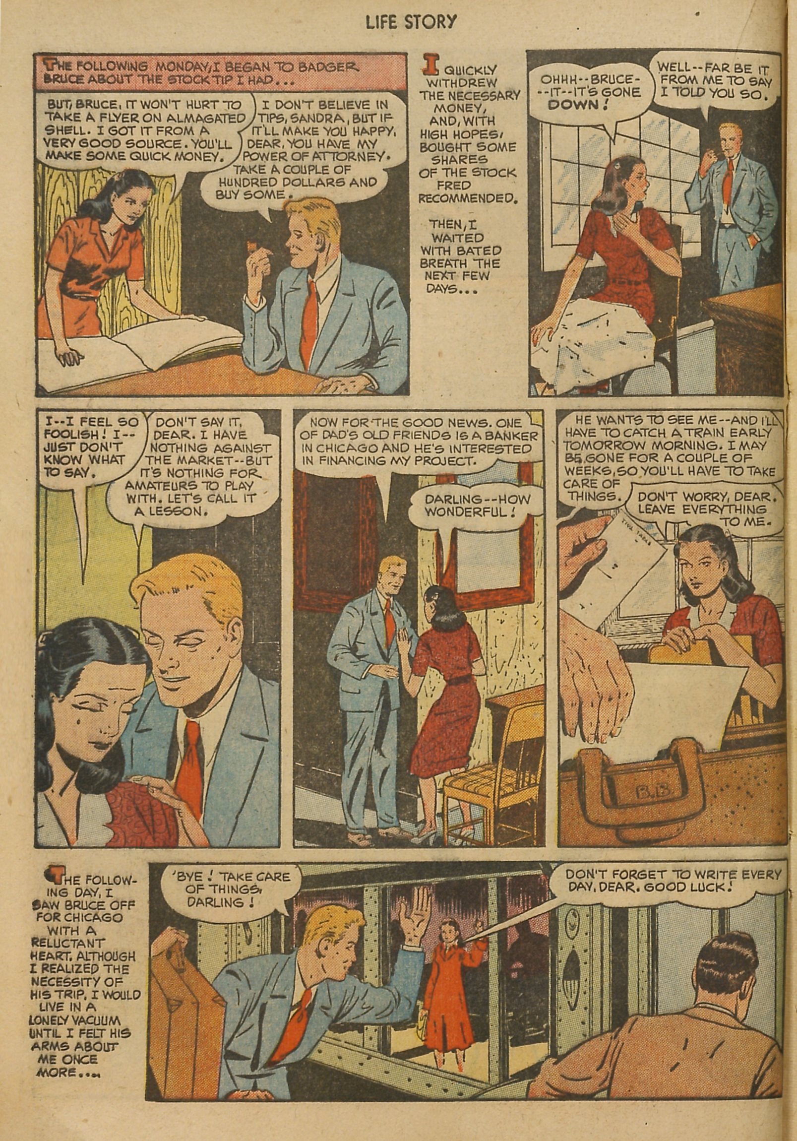 Read online Life Story comic -  Issue #13 - 22
