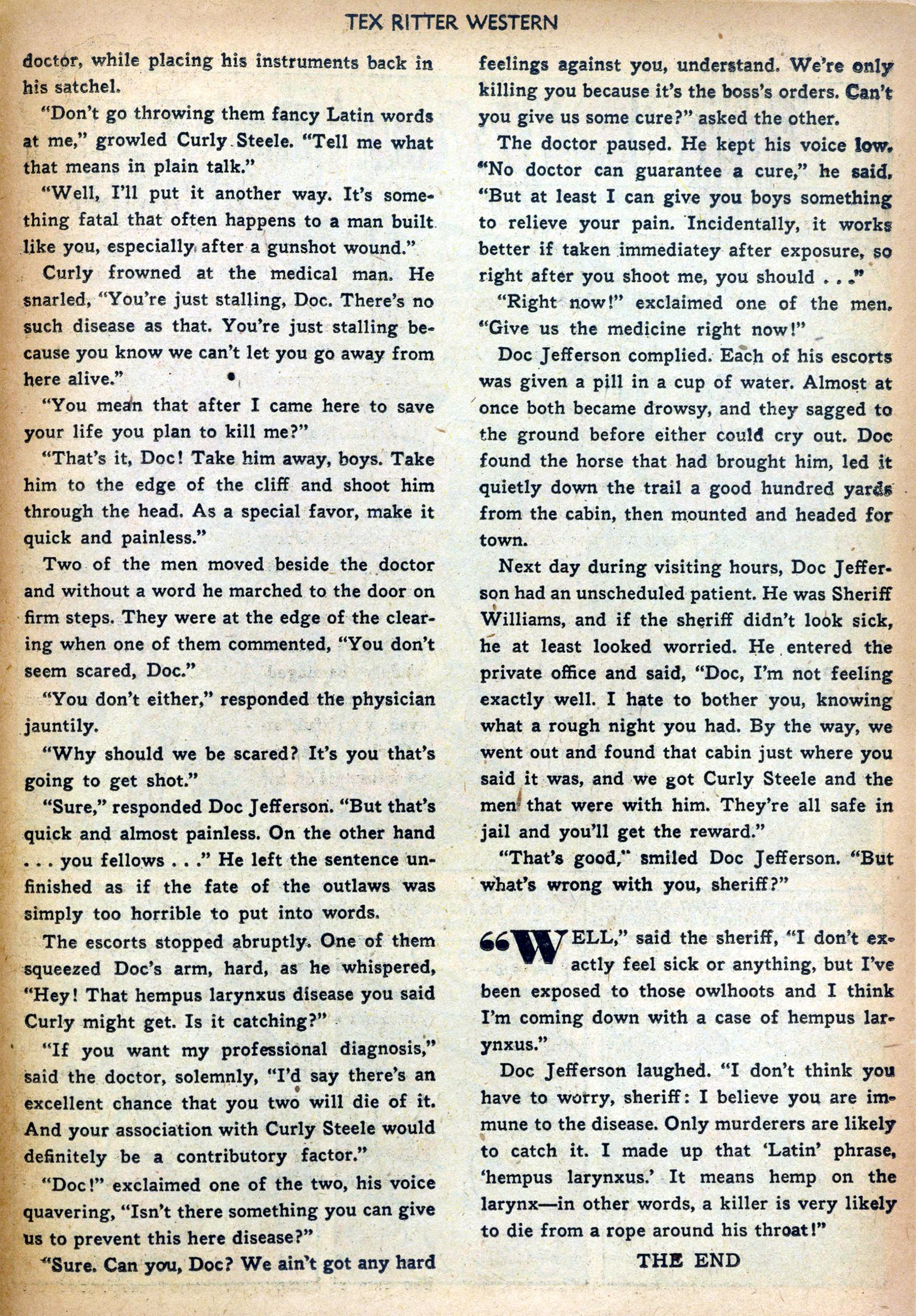 Read online Tex Ritter Western comic -  Issue #10 - 27