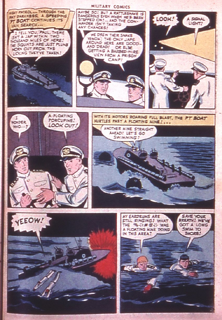 Read online Military Comics comic -  Issue #38 - 43