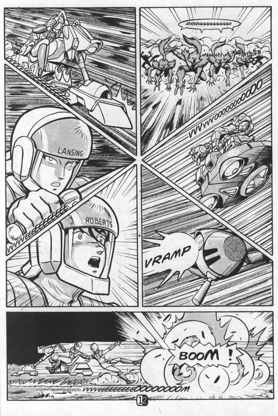 Read online Worlds of Robotech: Feral World: Nightmare on Garuda comic -  Issue # Full - 14