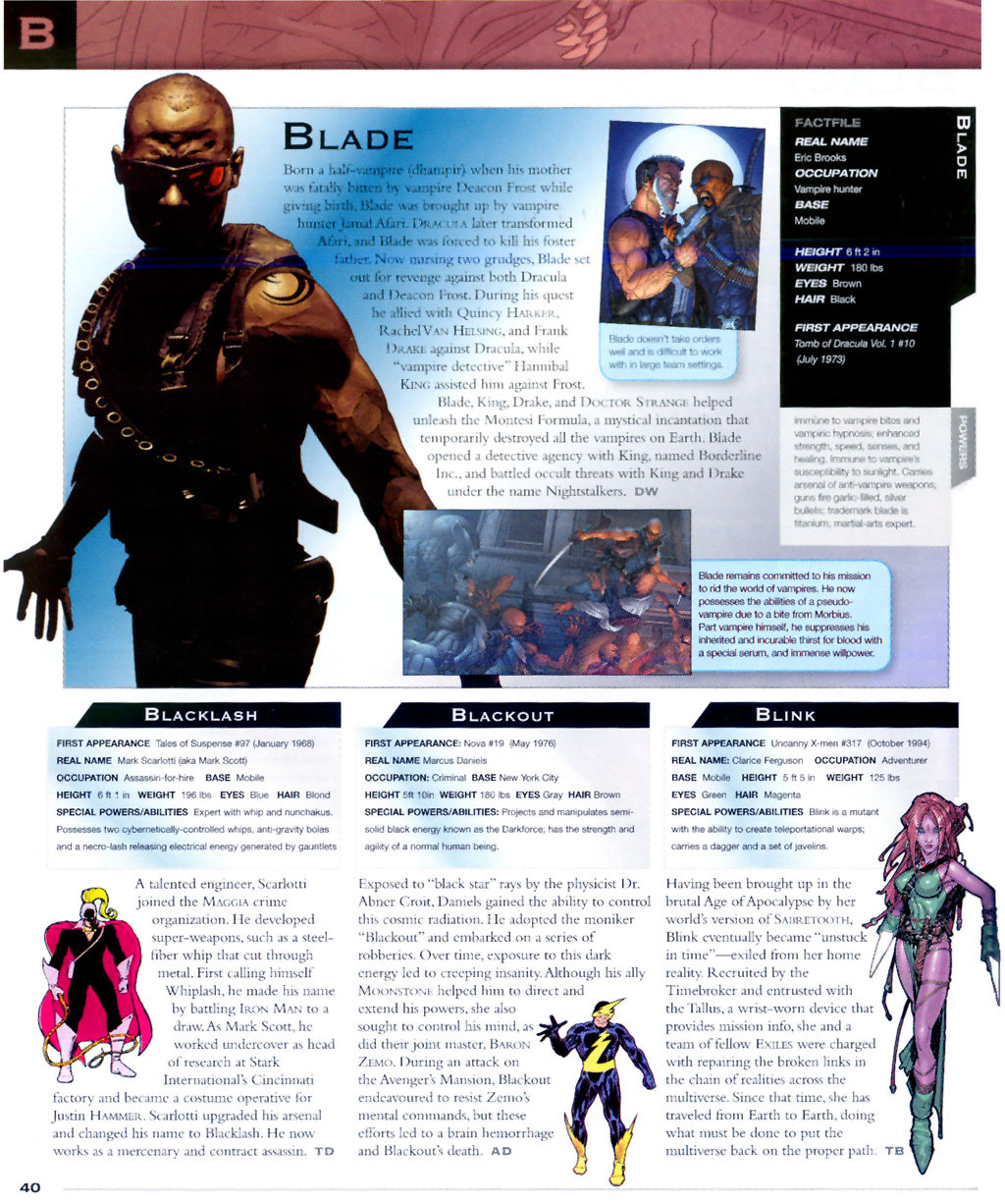 Read online The Marvel Encyclopedia comic -  Issue # TPB - 42