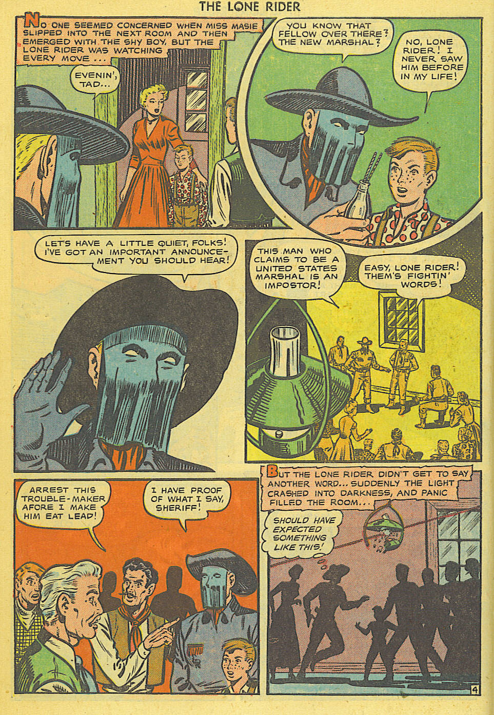 Read online The Lone Rider comic -  Issue #5 - 5