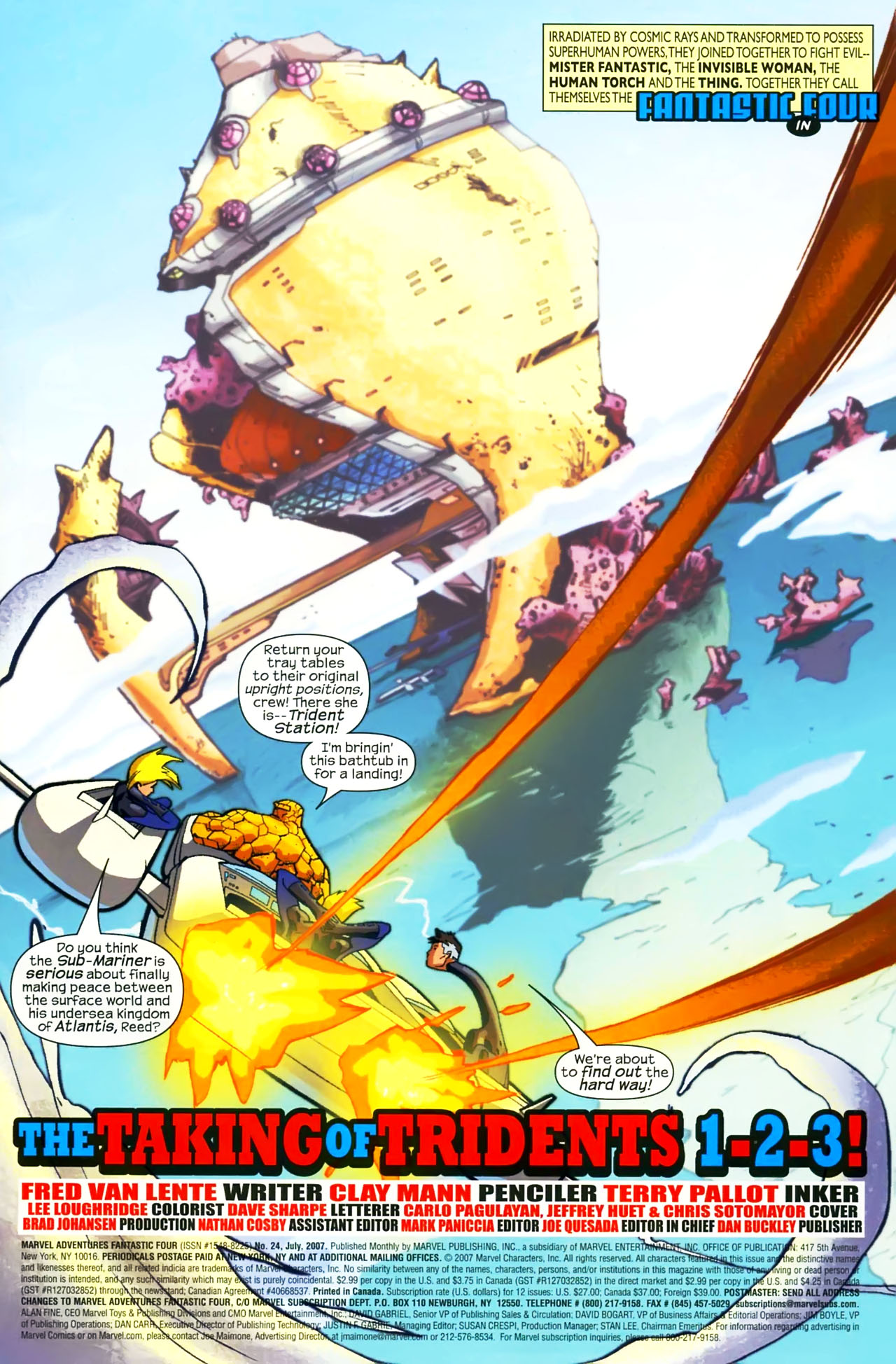 Read online Marvel Adventures Fantastic Four comic -  Issue #24 - 2