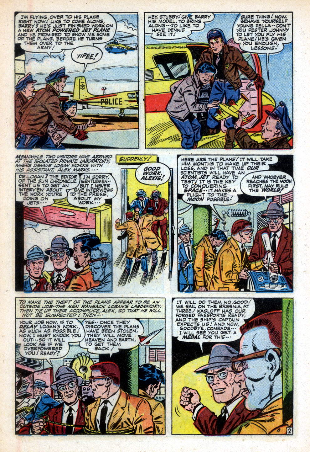 Read online Johnny Law Sky Ranger Adventures comic -  Issue #1 - 13