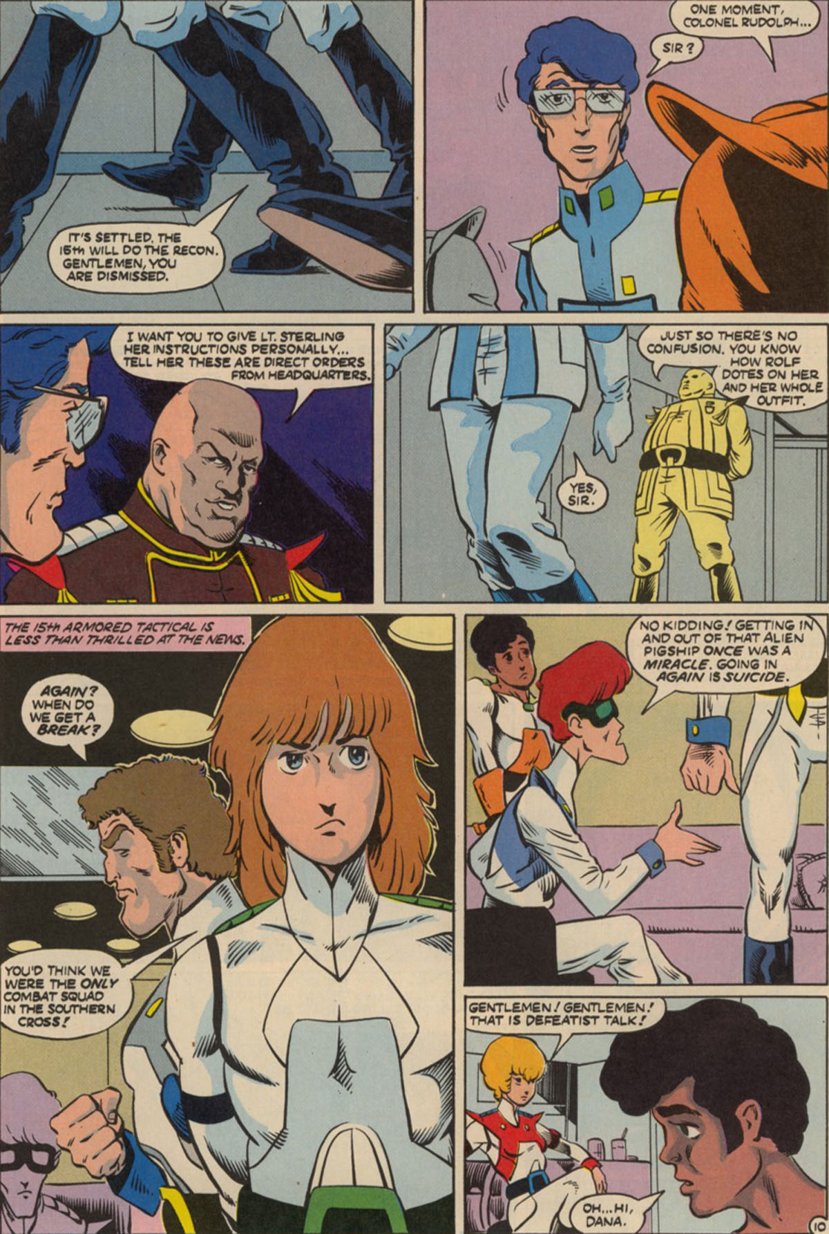 Read online Robotech Masters comic -  Issue #6 - 12