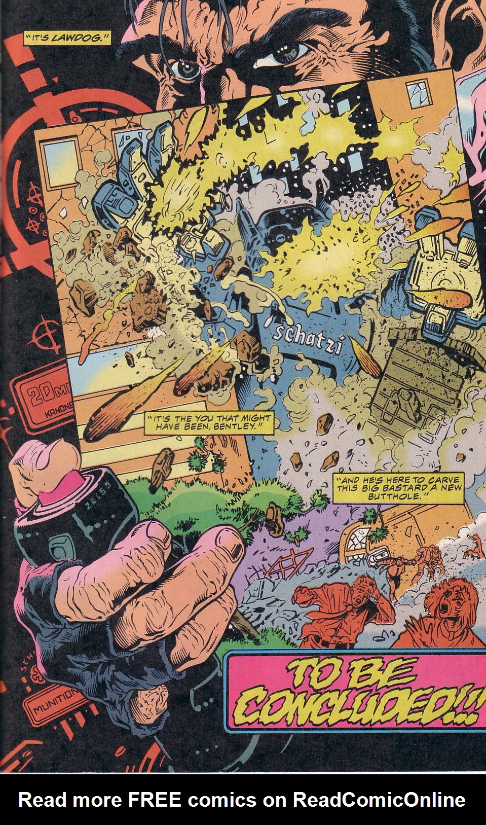 Read online Lawdog comic Issue 9