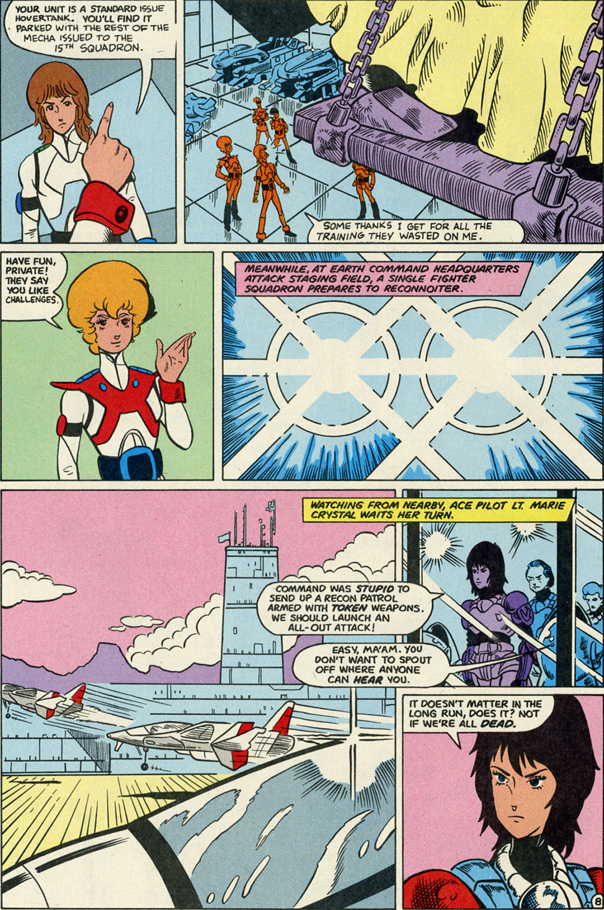 Read online Robotech Masters comic -  Issue #2 - 12