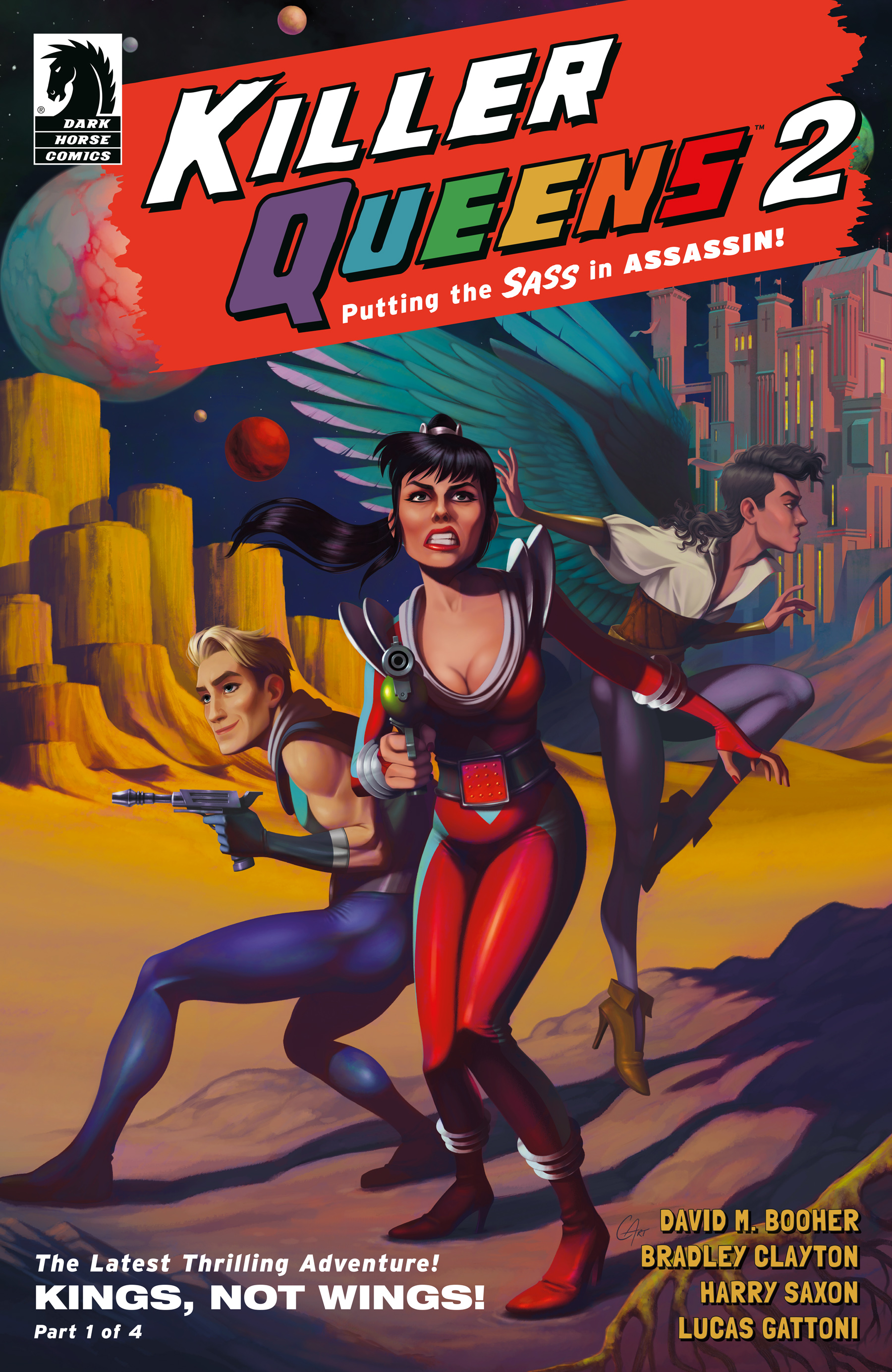 Read online Killer Queens 2 comic -  Issue #1 - 1