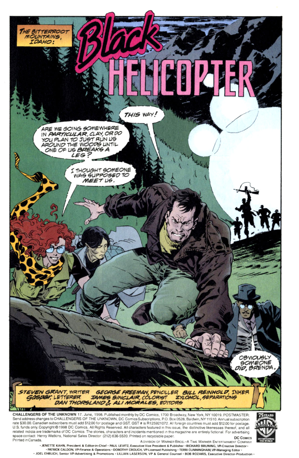 Read online Challengers of the Unknown (1997) comic -  Issue #17 - 3