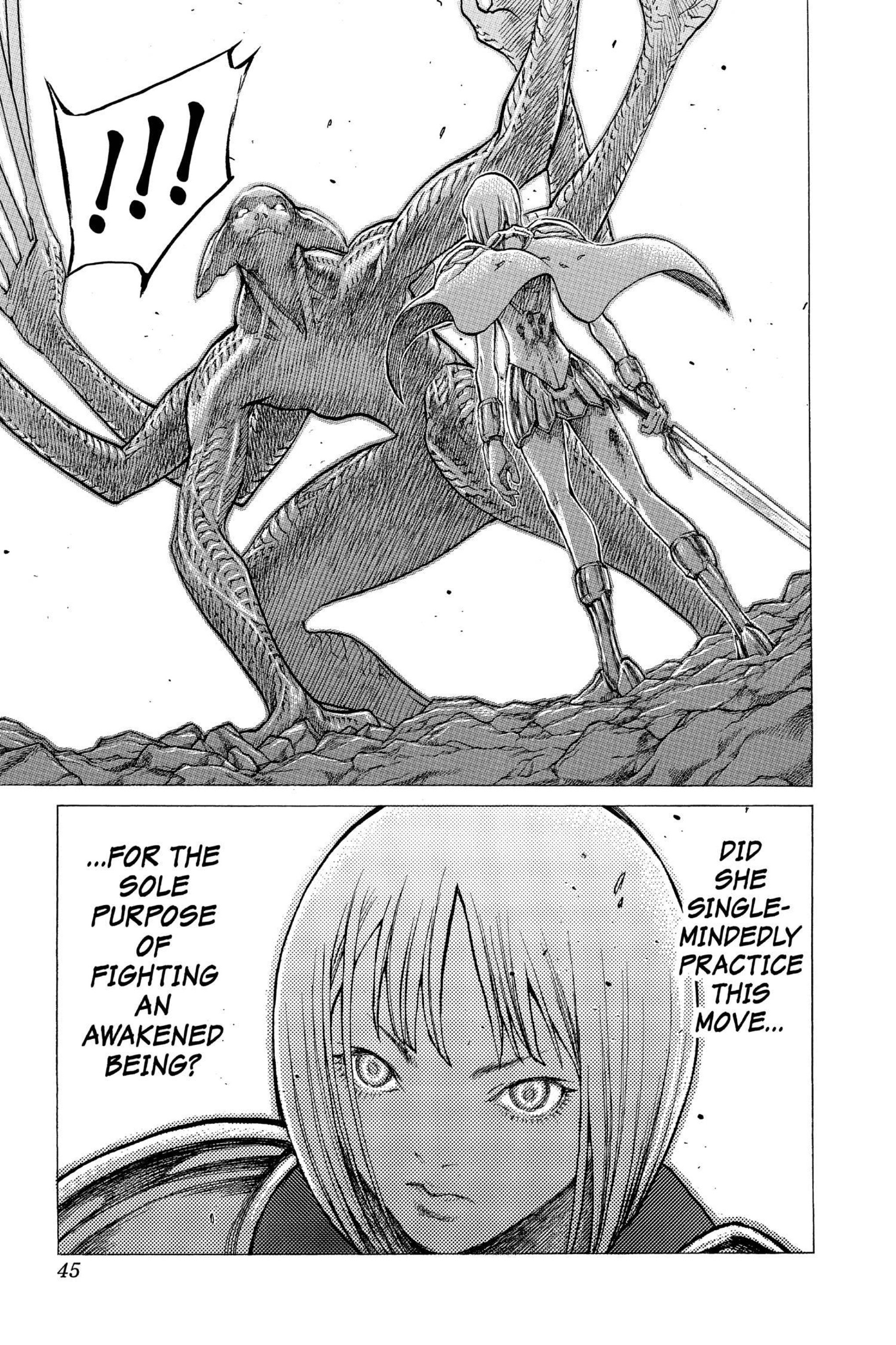 Read online Claymore comic -  Issue #6 - 42