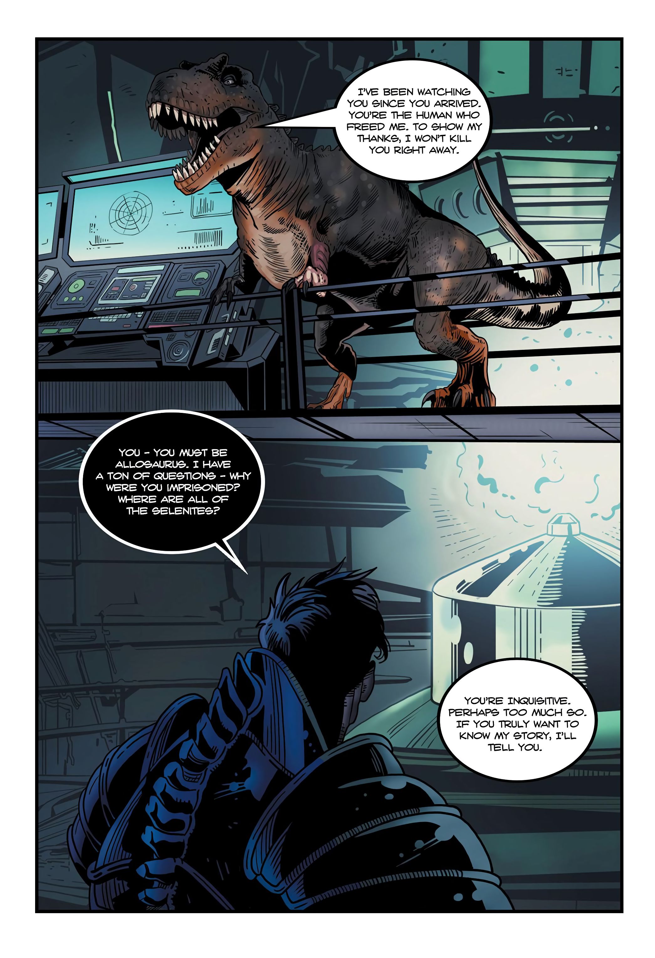 Read online Dinosaur Warrior comic -  Issue # TPB - 104