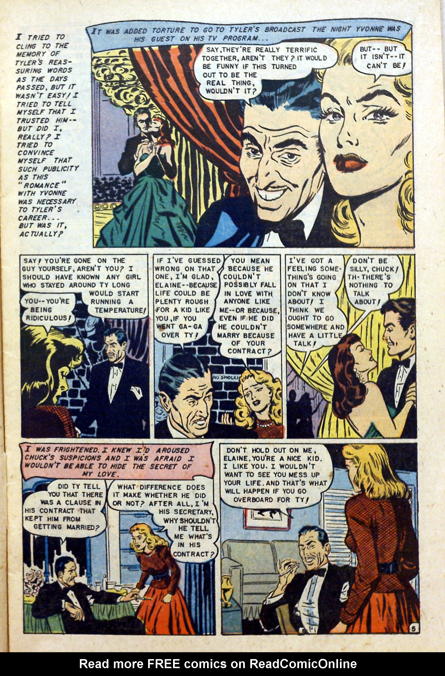 Read online Glamorous Romances comic -  Issue #68 - 7