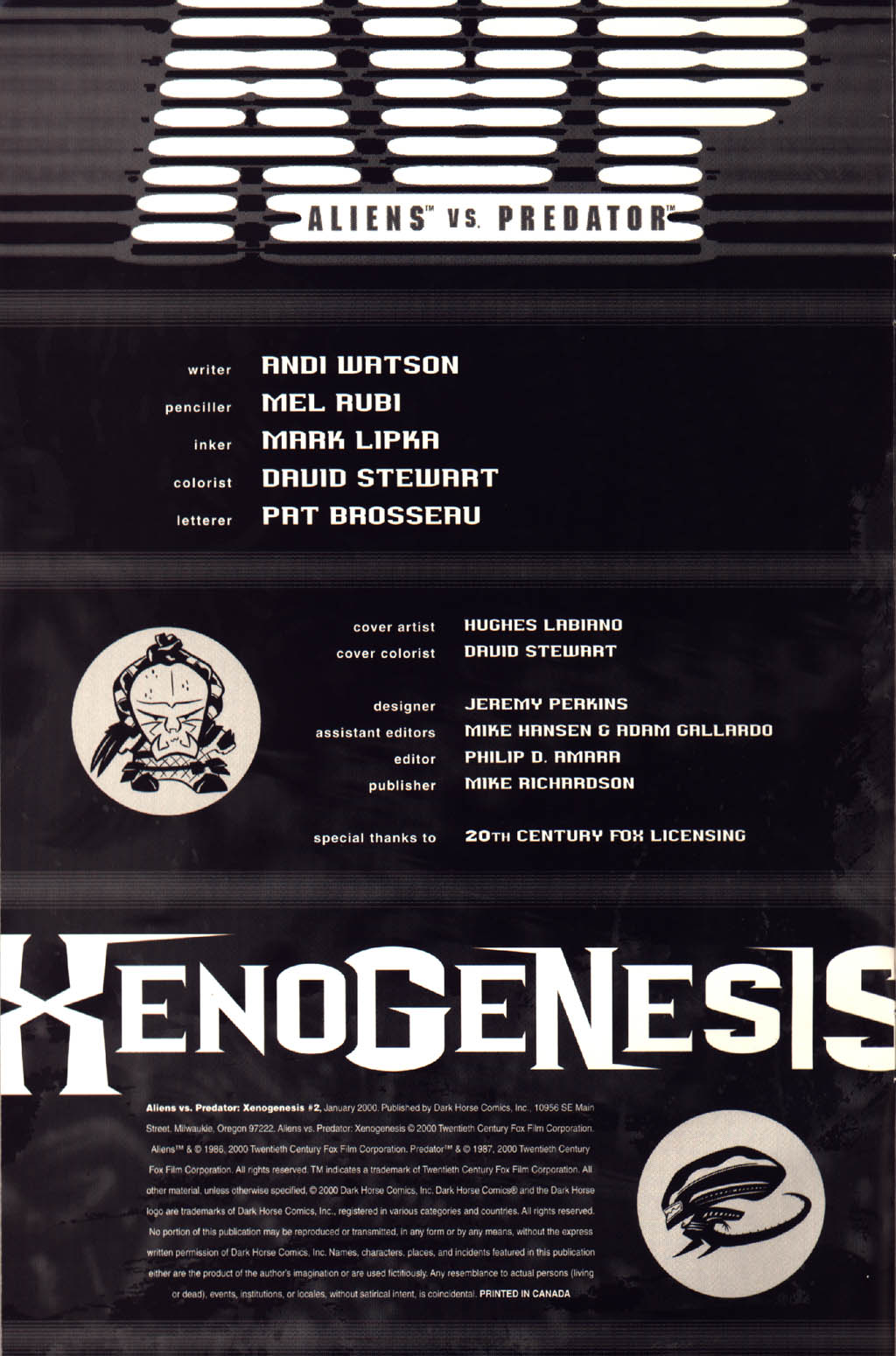 Read online Aliens vs. Predator: Xenogenesis comic -  Issue #2 - 2