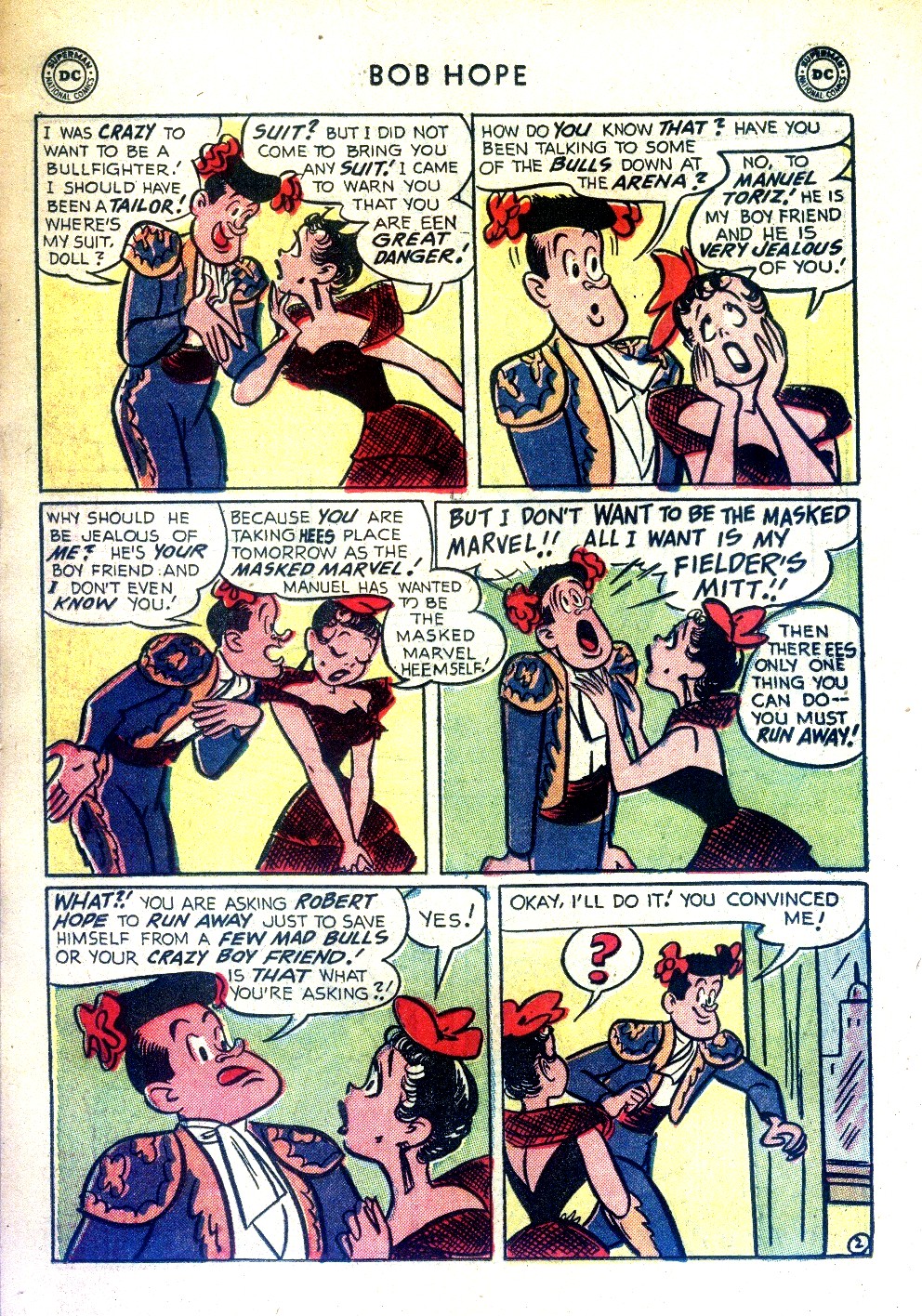 Read online The Adventures of Bob Hope comic -  Issue #32 - 22
