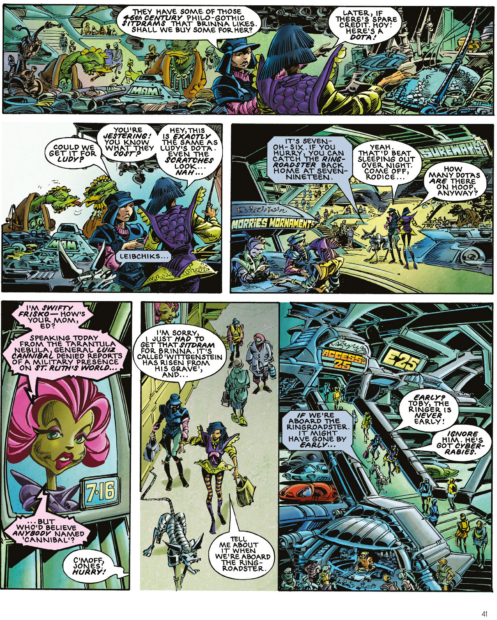 Read online The Ballad of Halo Jones: Full Colour Omnibus Edition comic -  Issue # TPB (Part 1) - 43
