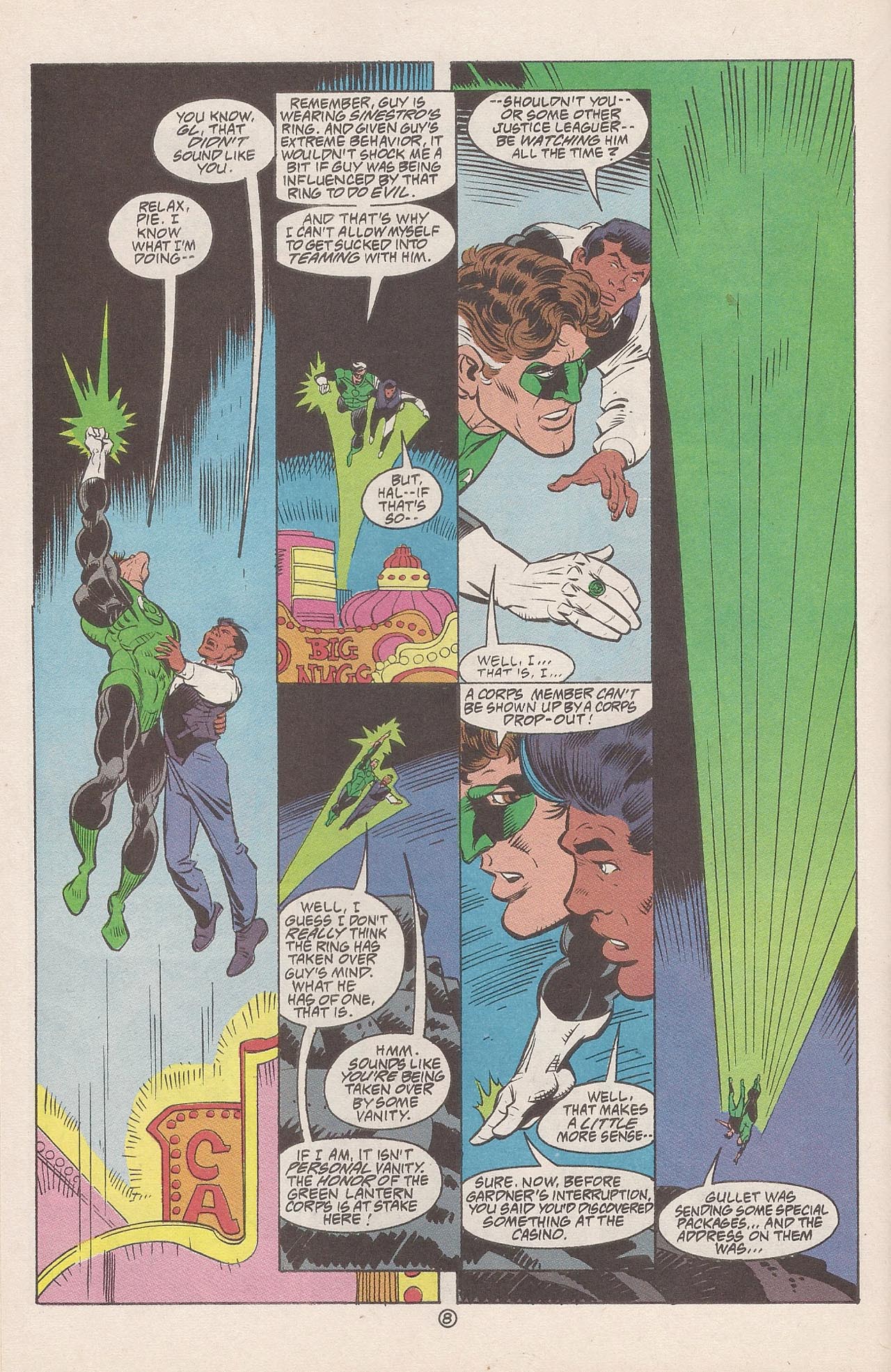 Read online Guy Gardner comic -  Issue #6 - 12