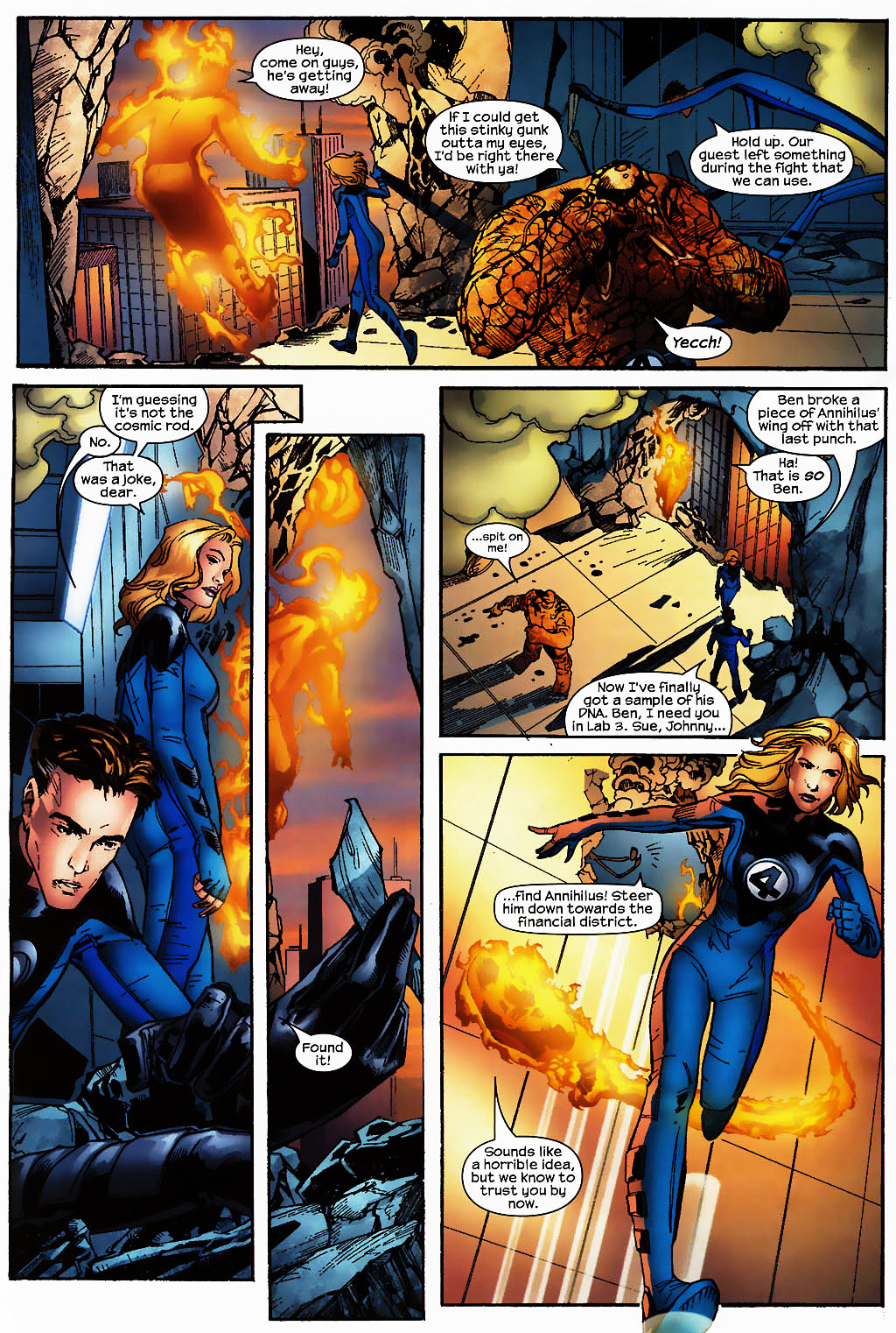 Read online Marvel Adventures Fantastic Four comic -  Issue #2 - 14