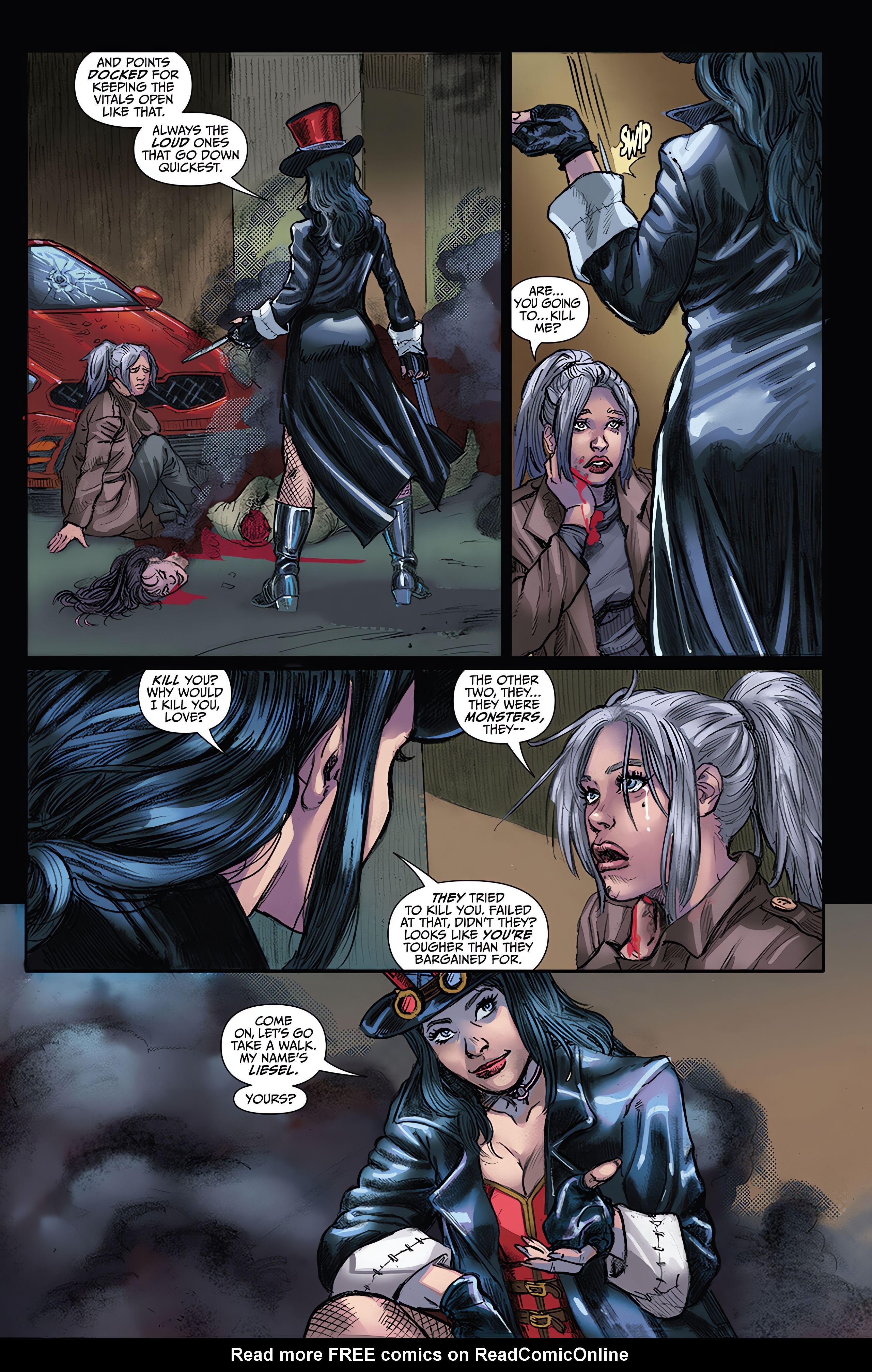 Read online Van Helsing: The Horror Beneath comic -  Issue # Full - 14