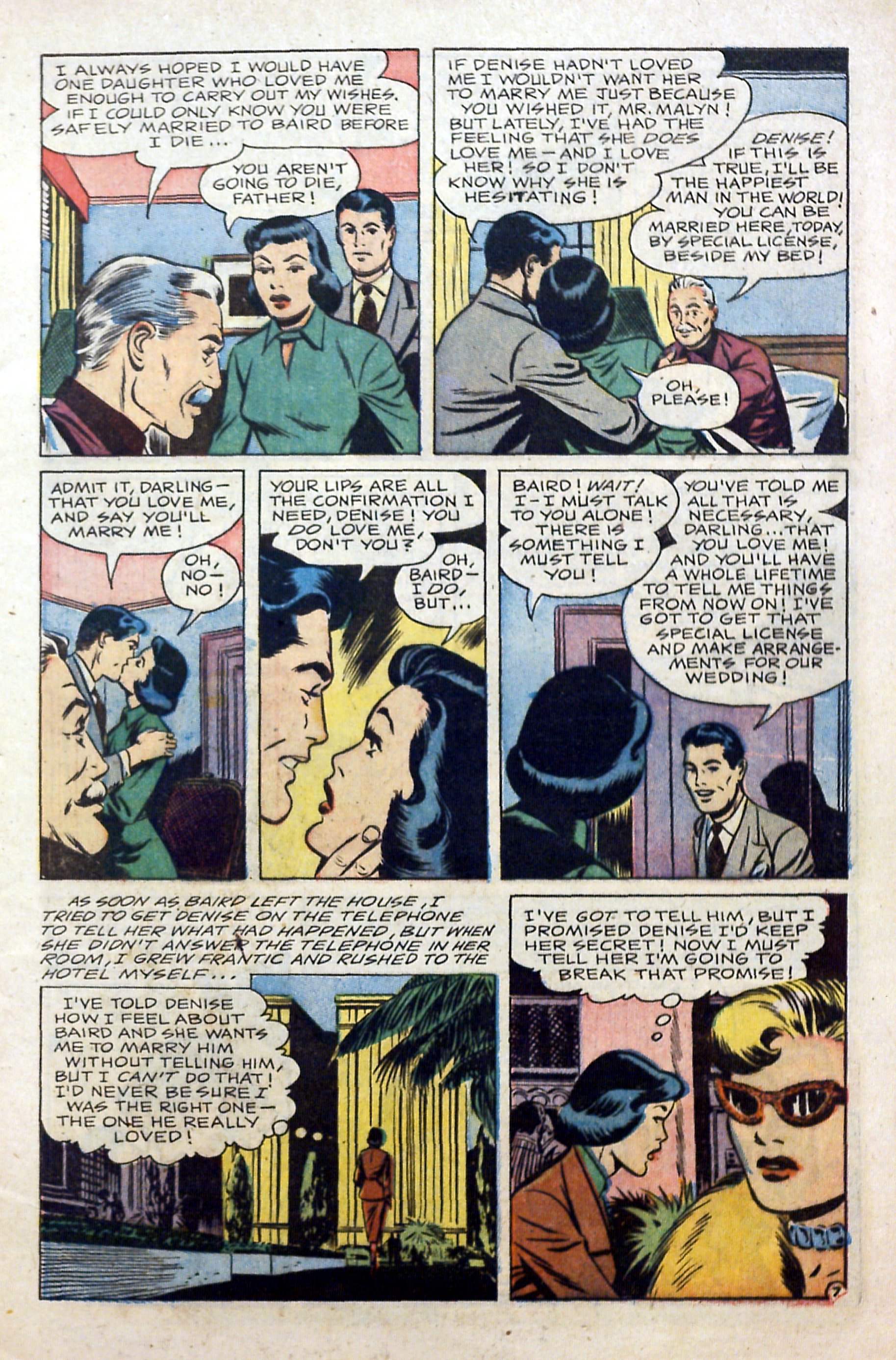 Read online Glamorous Romances comic -  Issue #61 - 9